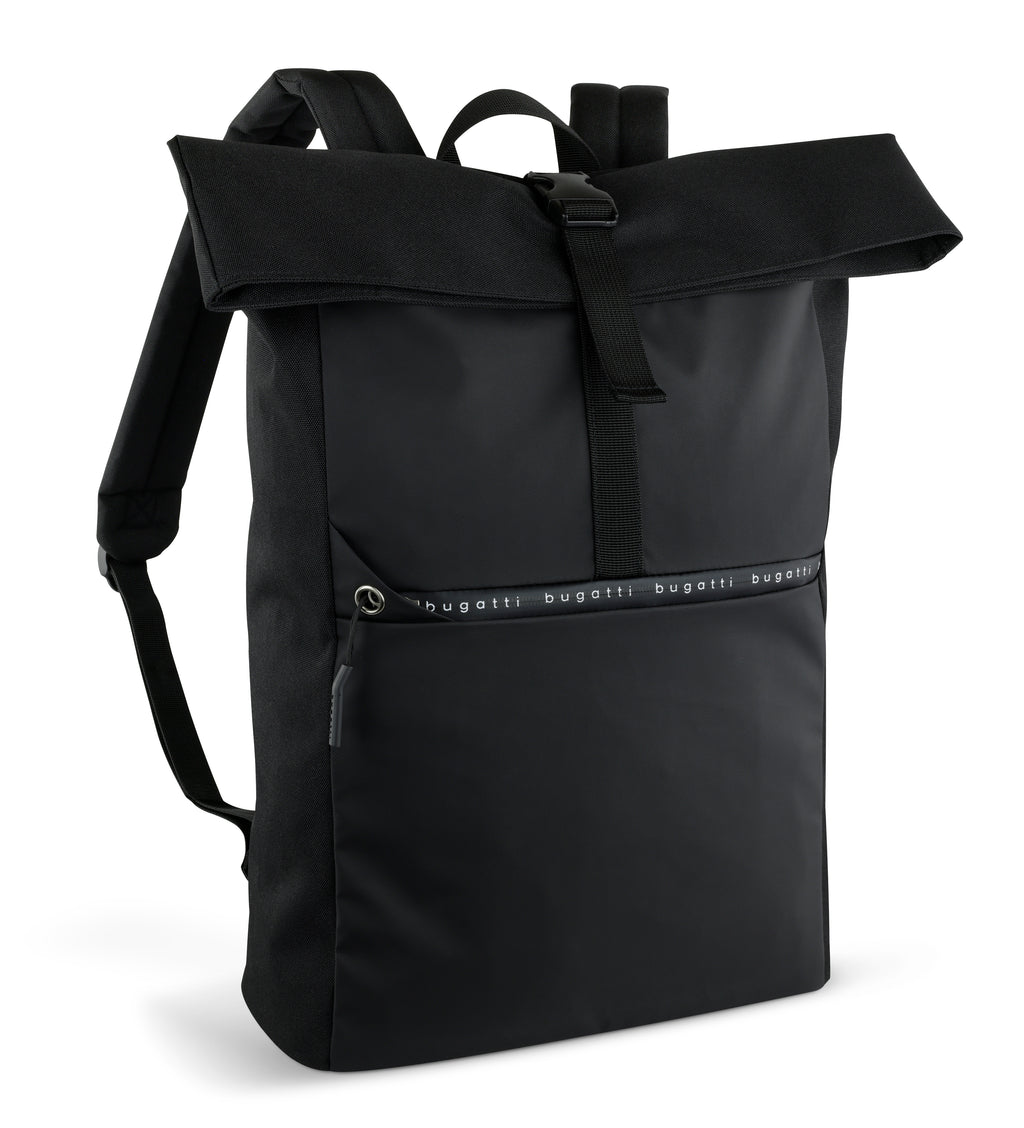 Bugatti Backpack Blanc De Light Roll-Rucksack, schwarz – Ansicht 3