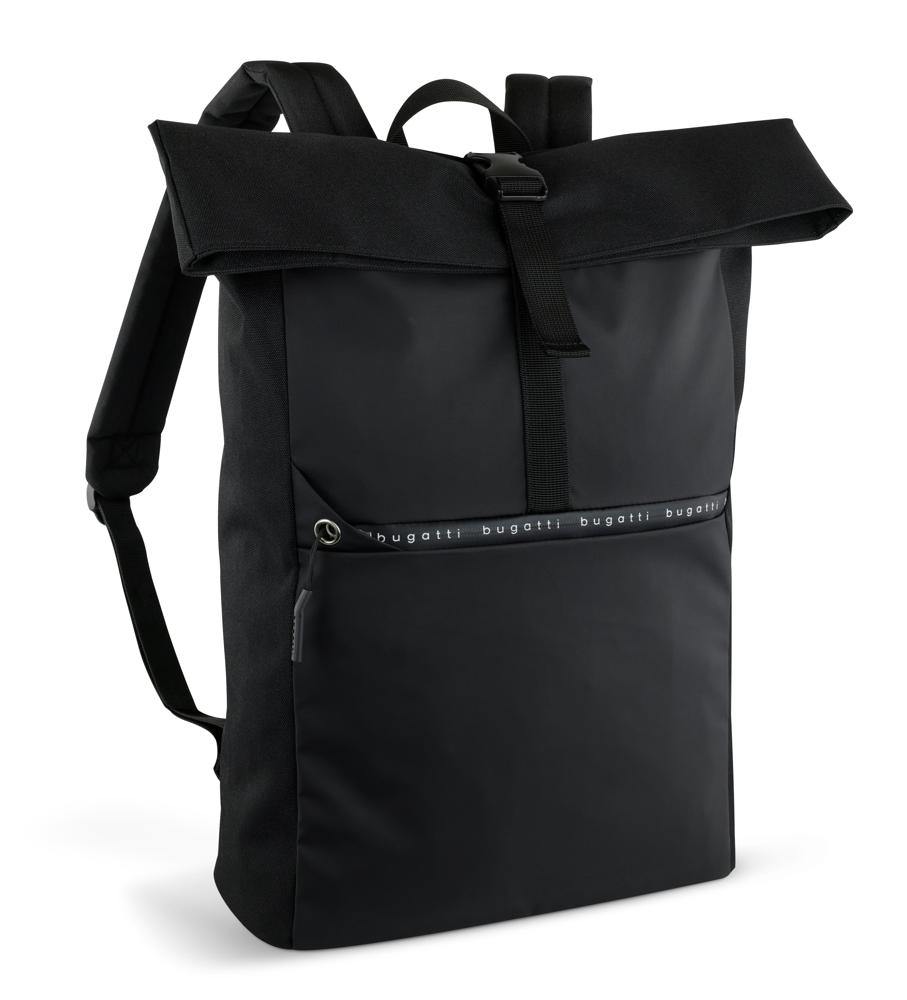 Bugatti Backpack Blanc De Light Roll-Rucksack, schwarz – Ansicht 3