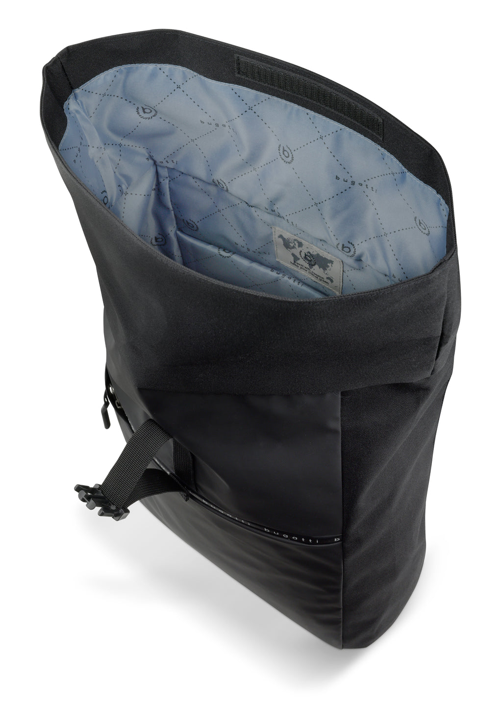 Bugatti Backpack Blanc De Light Roll-Rucksack, schwarz – Ansicht 6