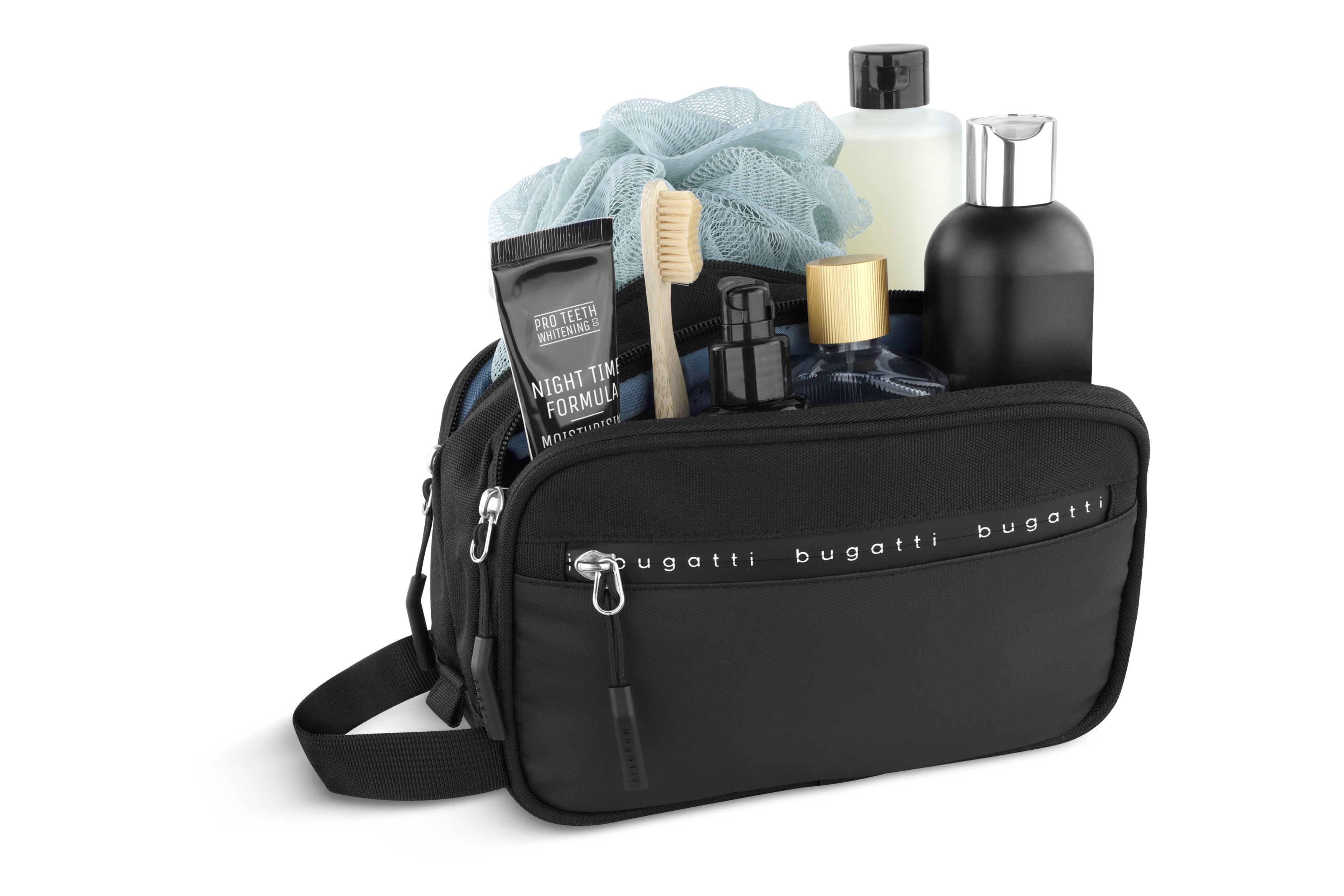 Bugatti Blanc De Light Kulturtasche, schwarz – Ansicht 1
