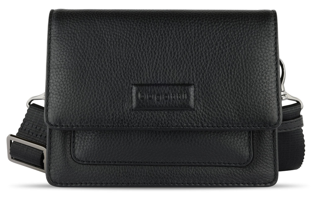 Bugatti Elsa Schultertasche klein, schwarz – Ansicht 2