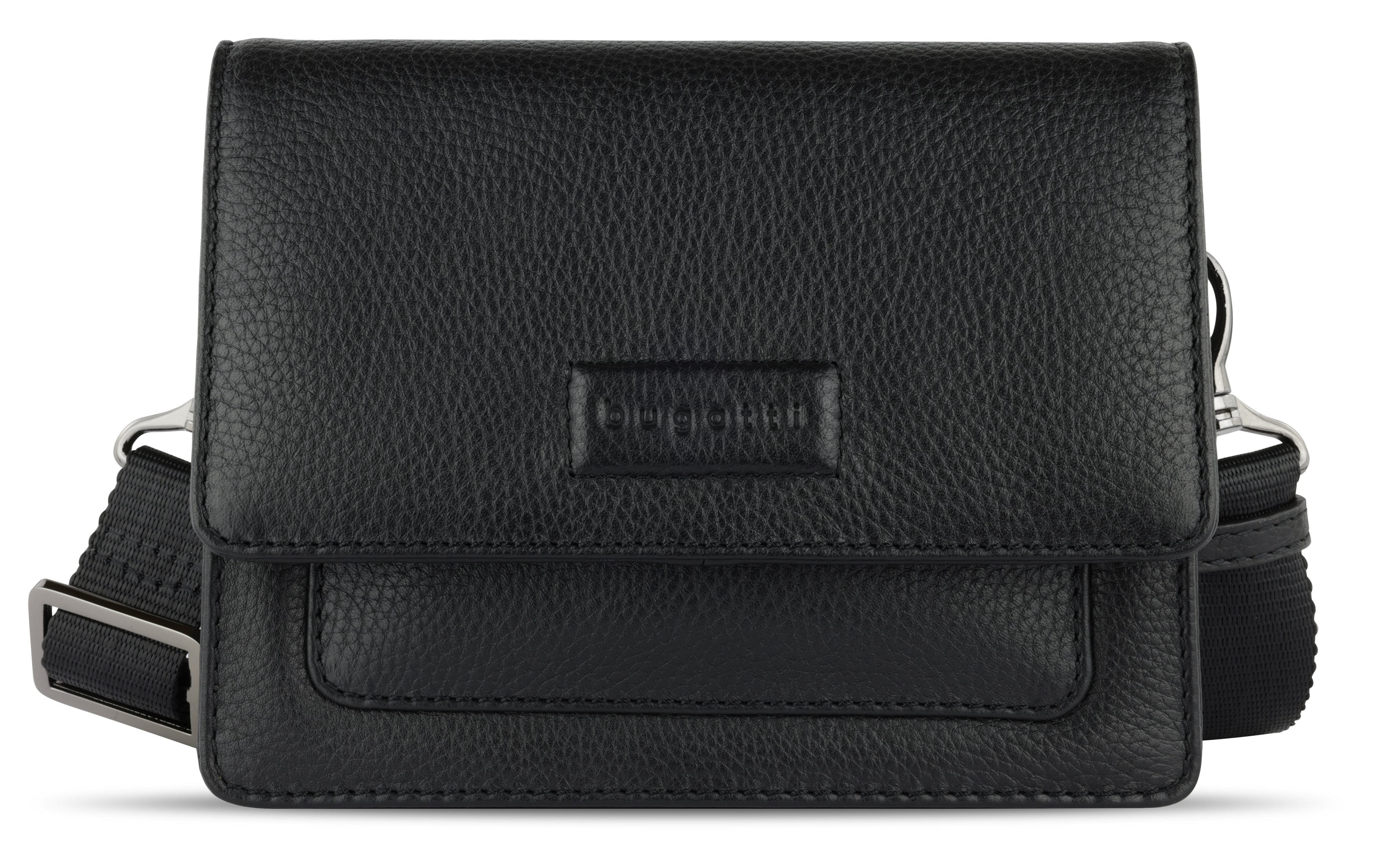 Bugatti Elsa Schultertasche klein, schwarz – Ansicht 2