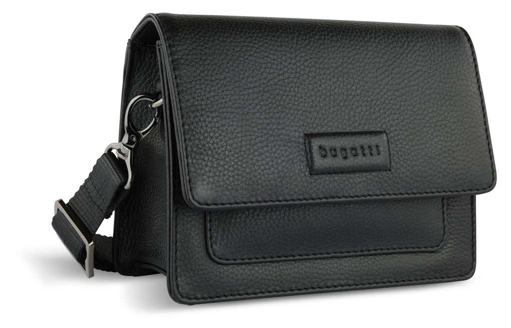 Bugatti Elsa Schultertasche klein, schwarz – Ansicht 3