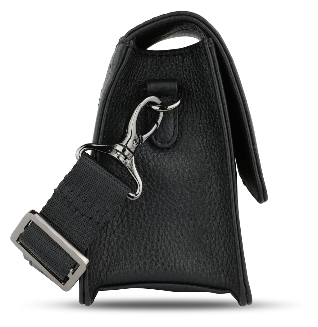 Bugatti Elsa Schultertasche klein, schwarz – Ansicht 4
