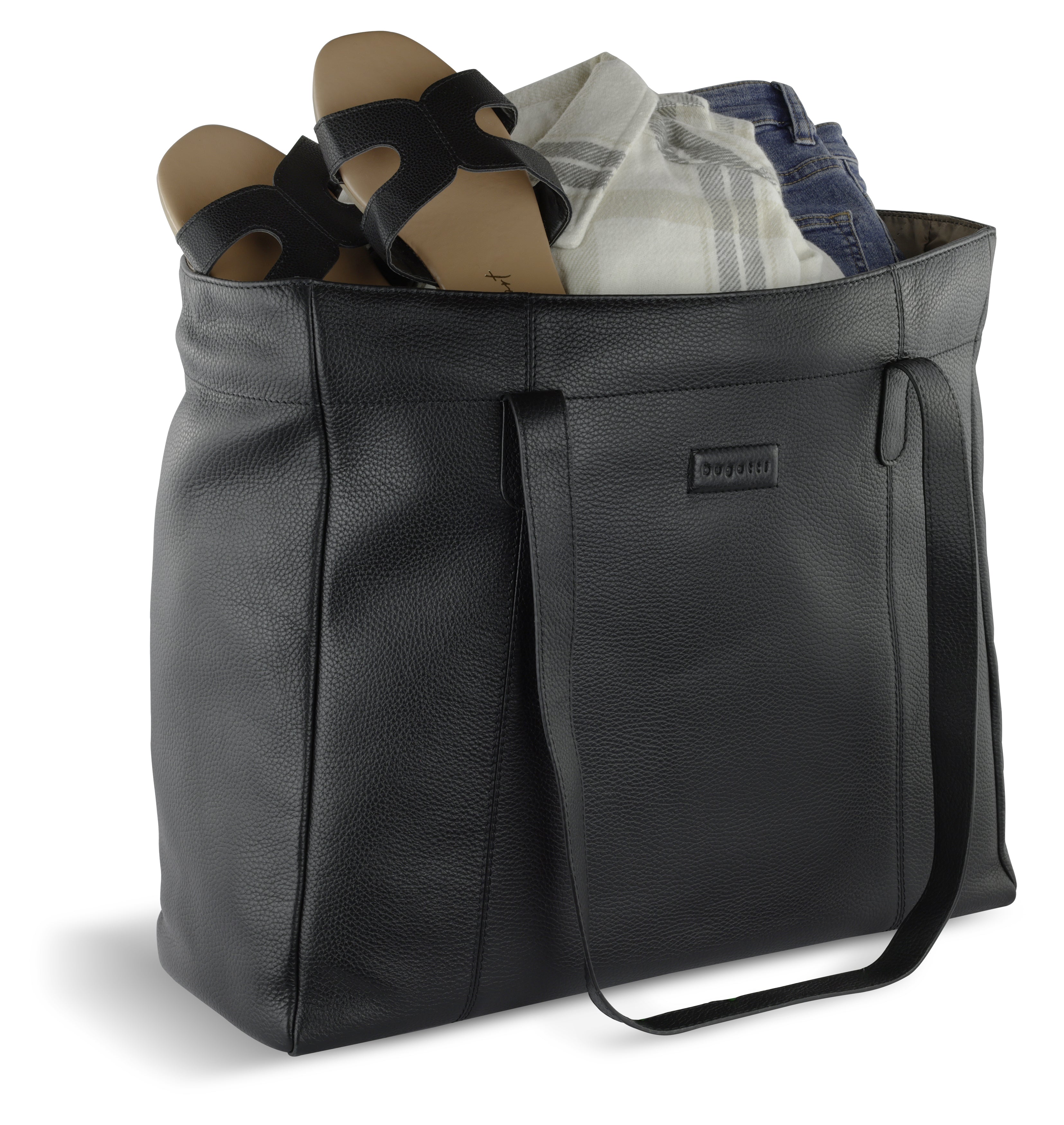 Bugatti Elsa Reise-Weekender, schwarz – Ansicht 1