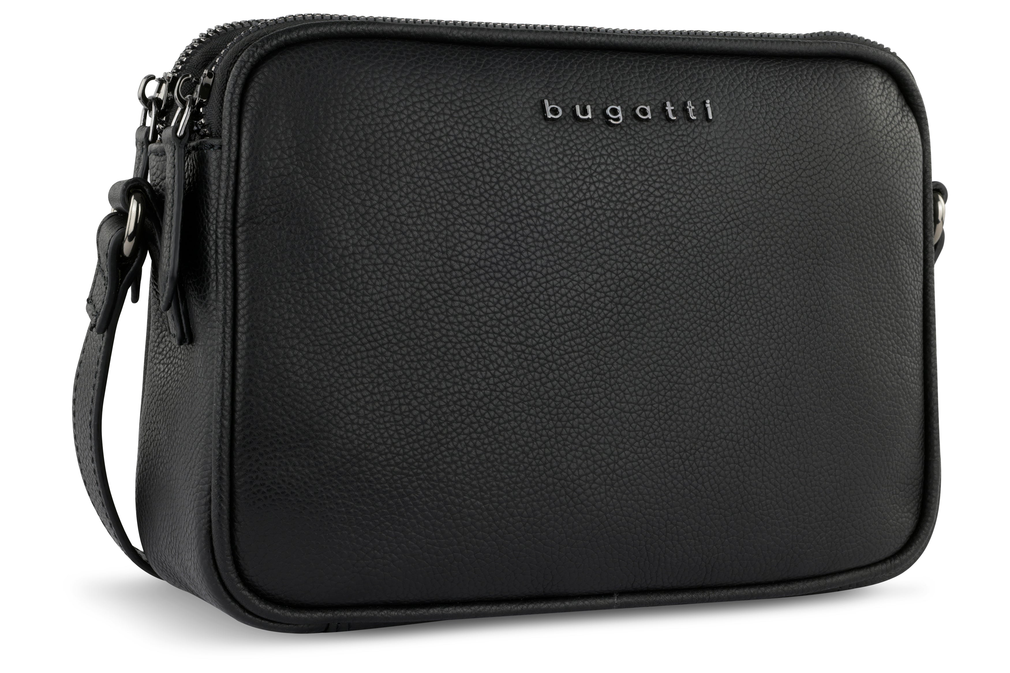 Bugatti Bella Schultertasche klein, schwarz – Ansicht 3