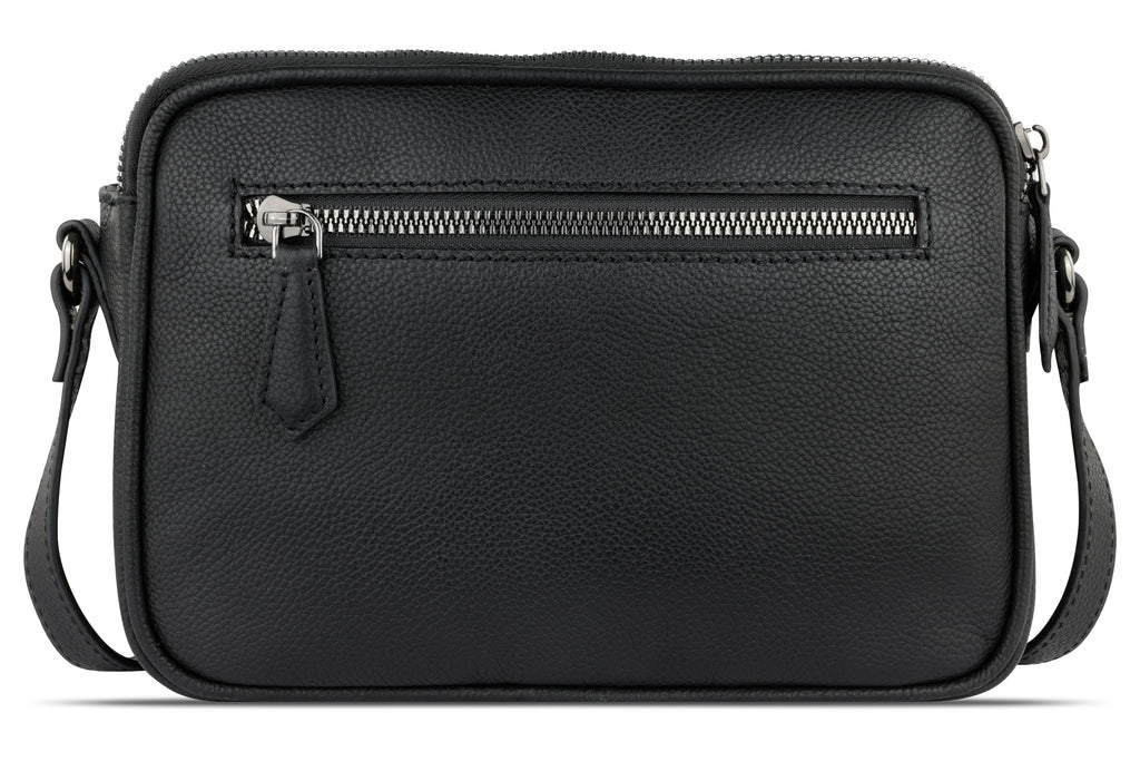 Bugatti Bella Schultertasche klein, schwarz – Ansicht 4