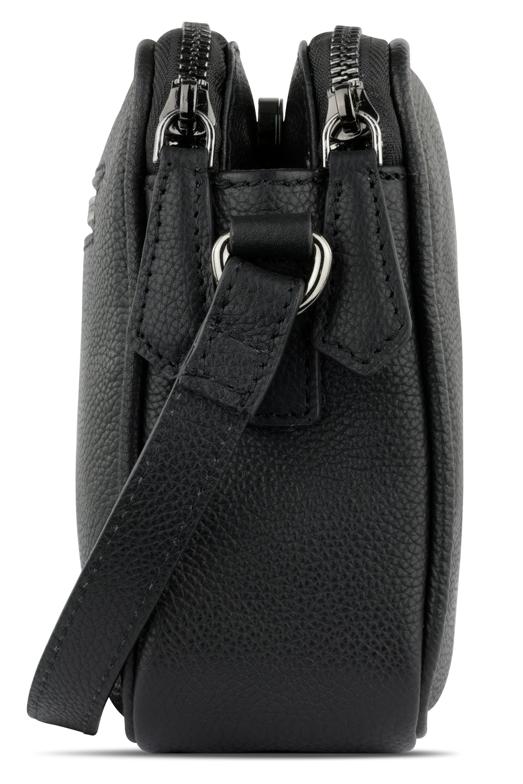 Bugatti Bella Schultertasche klein, schwarz – Ansicht 5