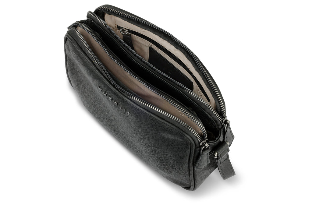 Bugatti Bella Schultertasche klein, schwarz – Ansicht 1