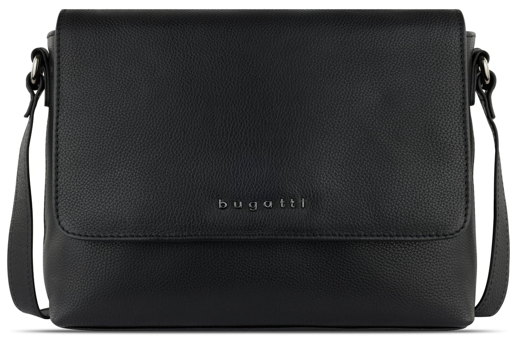 Bugatti Bella Schultertasche, schwarz – Ansicht 2