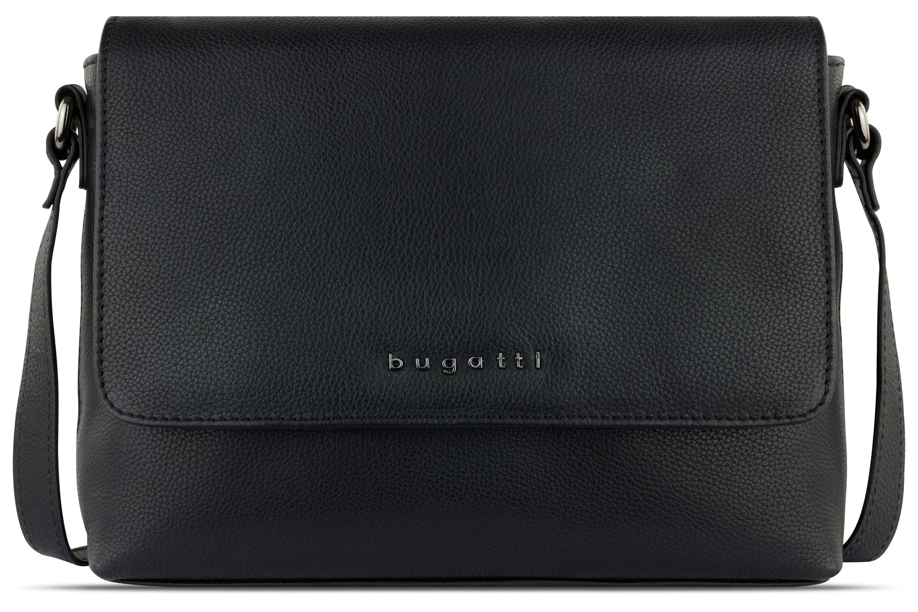Bugatti Bella Schultertasche, schwarz – Ansicht 2