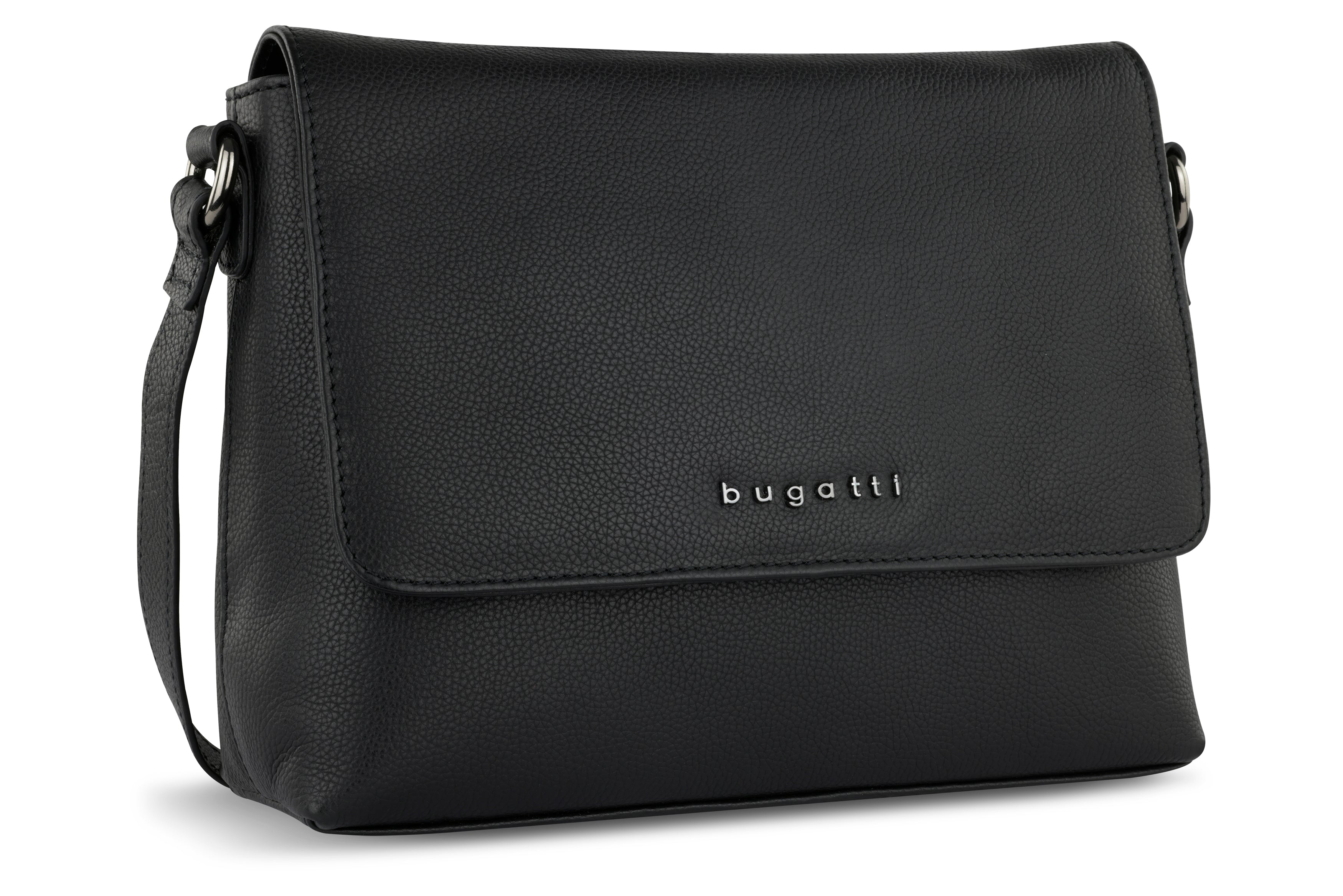 Bugatti Bella Schultertasche, schwarz – Ansicht 3
