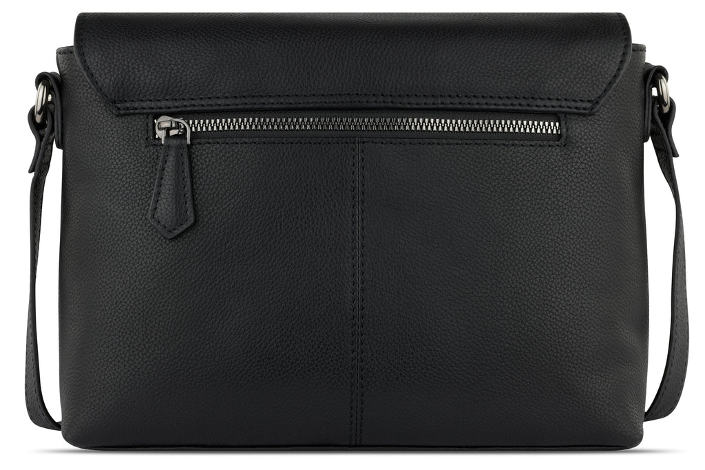 Bugatti Bella Schultertasche, schwarz – Ansicht 4