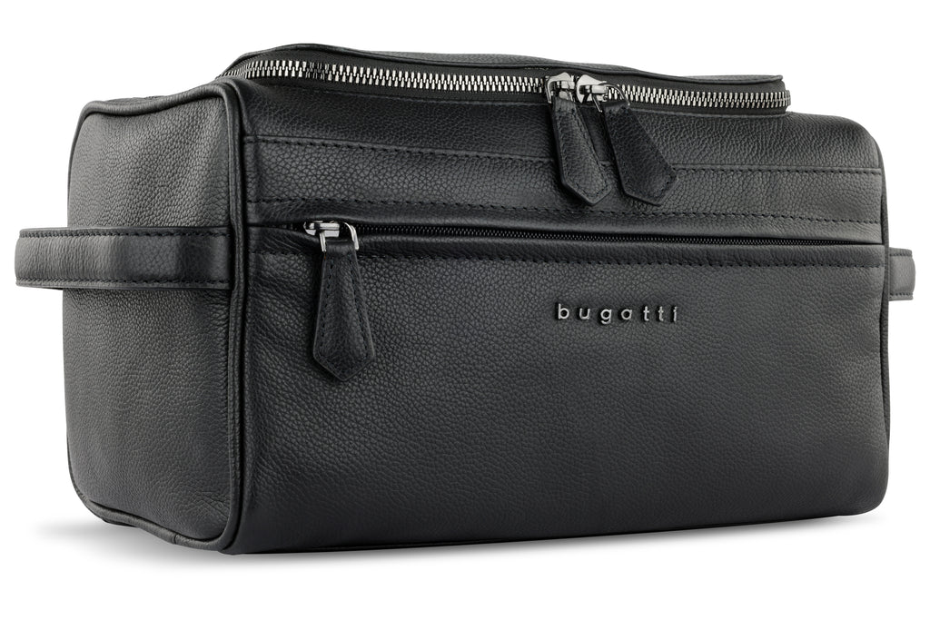Bugatti Bella Kulturbeutel, schwarz – Ansicht 3