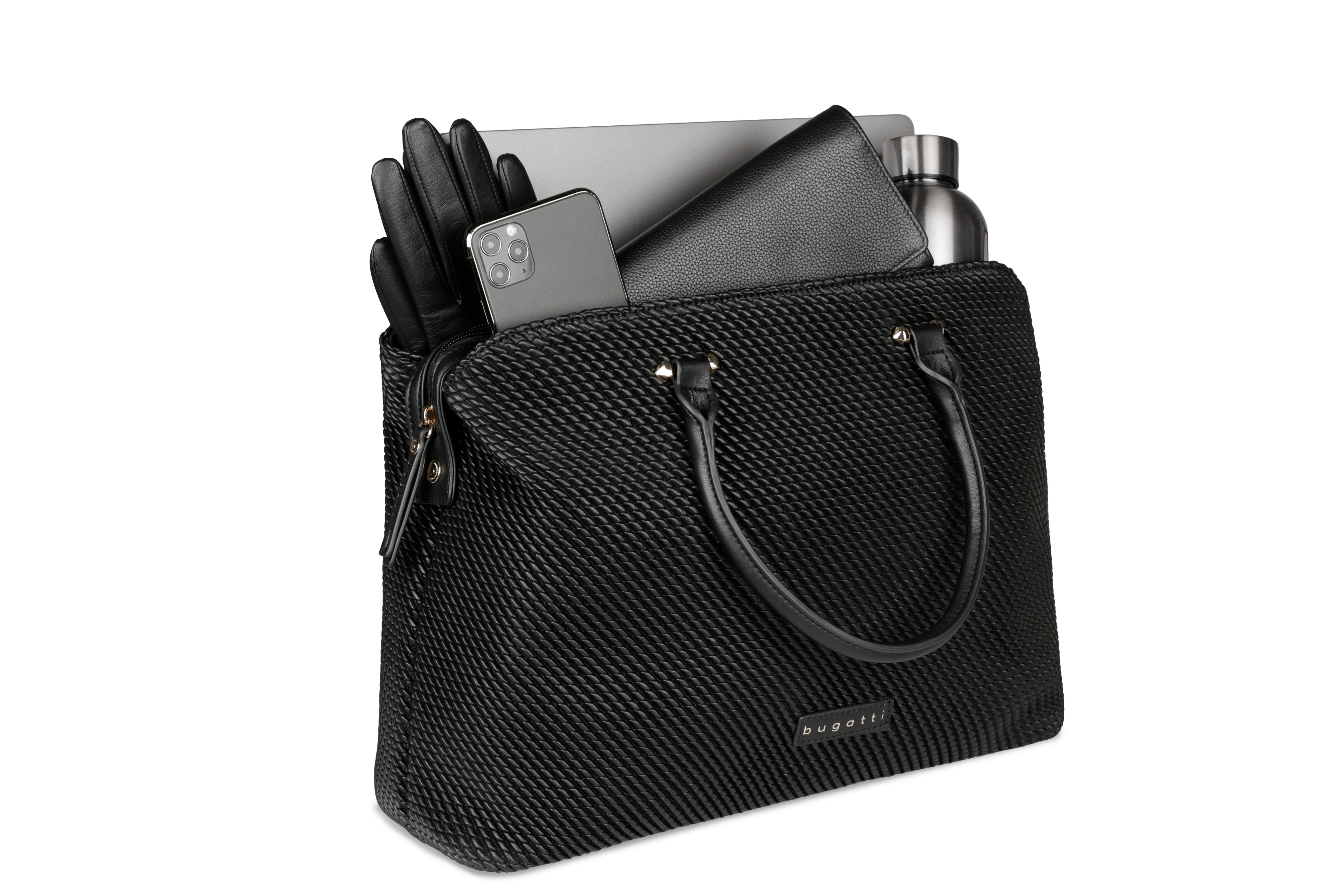 Bugatti Julice Tote Bag L, schwarz – Ansicht 4