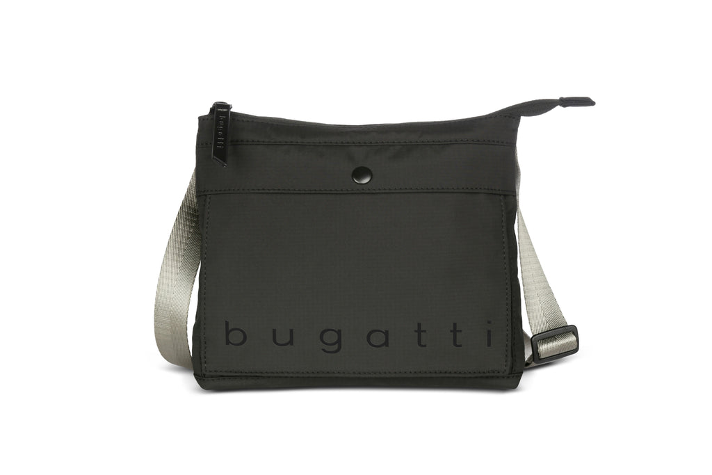 Bugatti Legere Schultertasche klein, schwarz – Ansicht 2