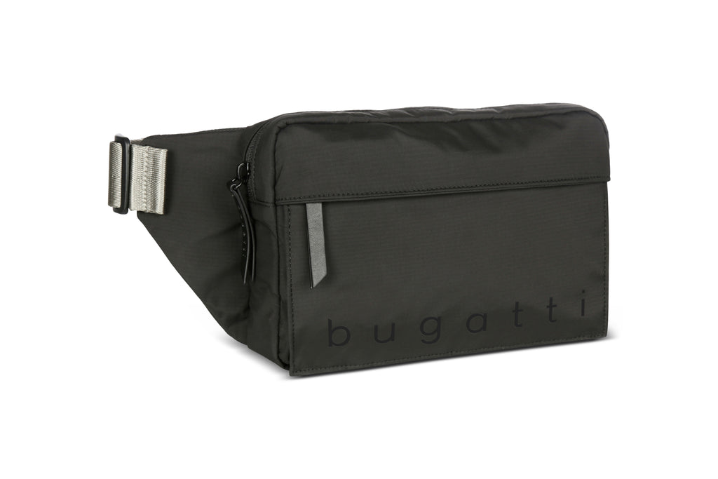 Bugatti Legere Bauchtasche, schwarz – Ansicht 3