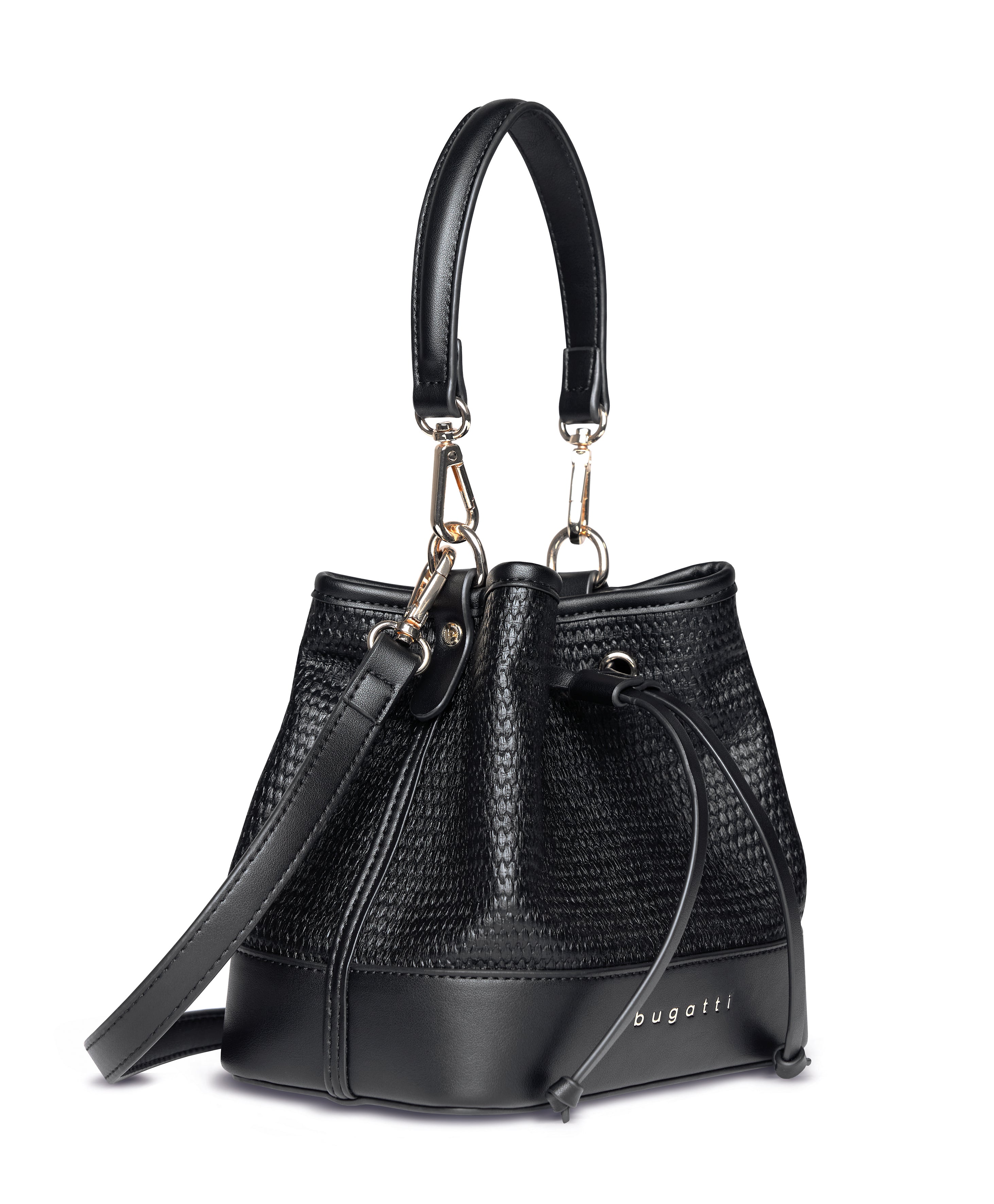 Bugatti ISA Beuteltasche S, schwarz – Ansicht 3