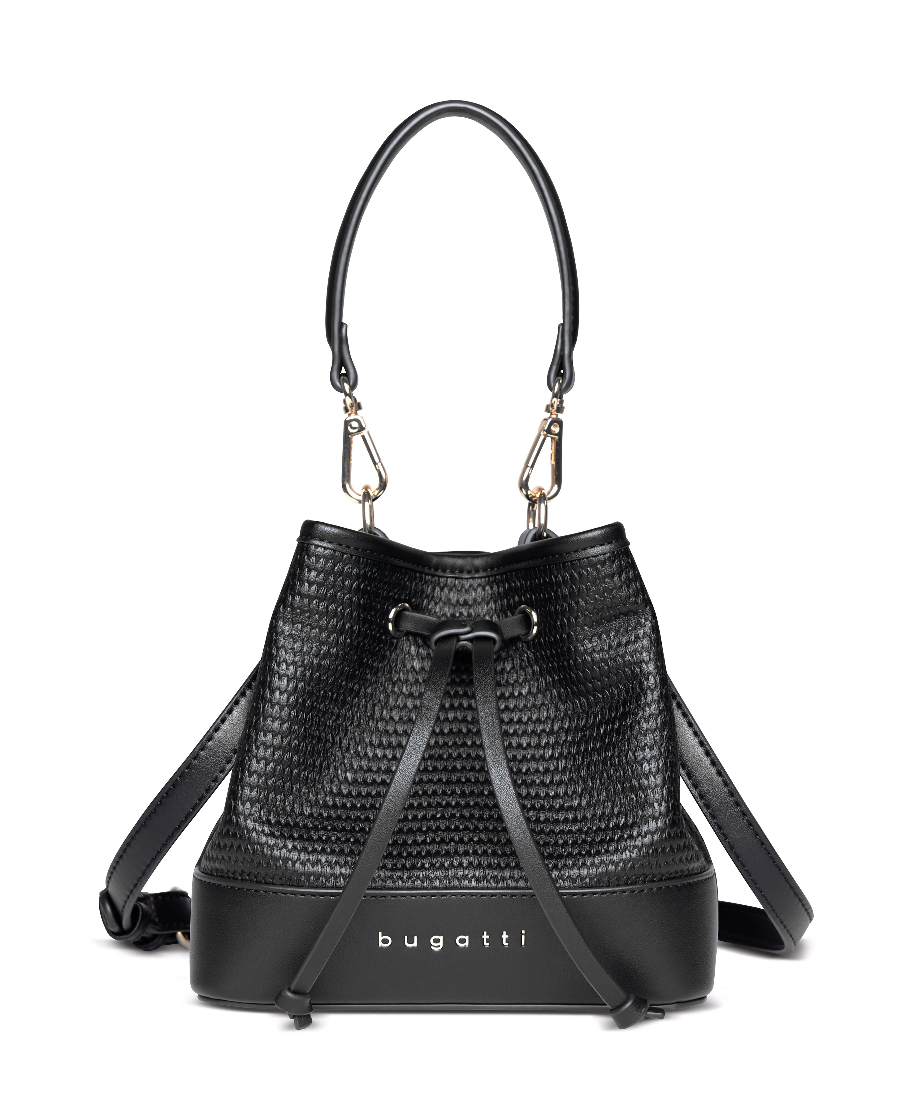 Bugatti ISA Beuteltasche S, schwarz – Ansicht 6