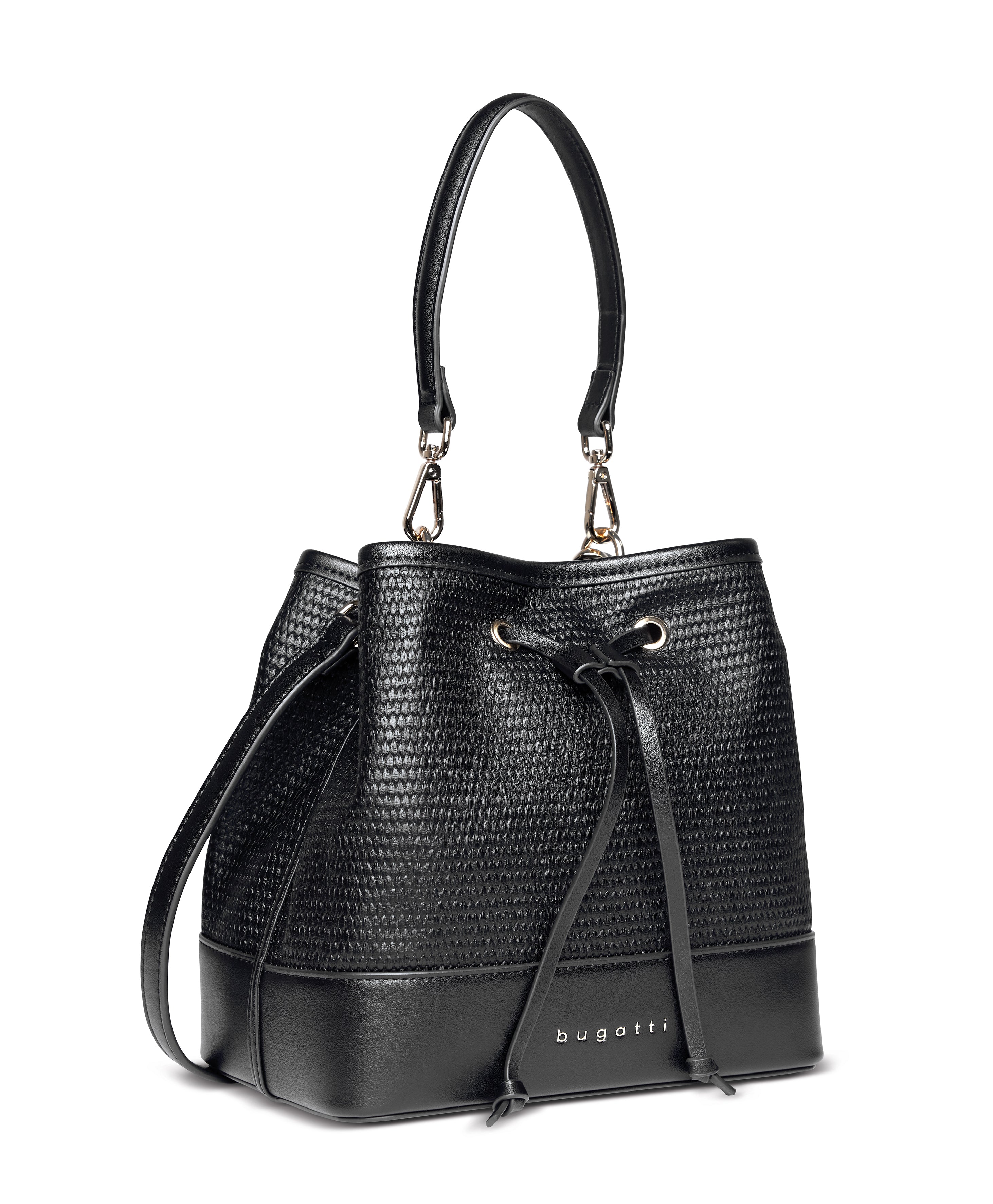 Bugatti ISA Beuteltasche, schwarz – Ansicht 3