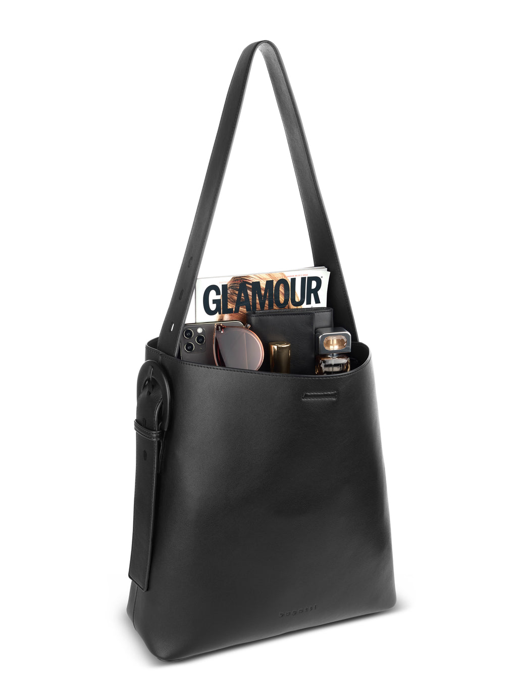 Bugatti ARIA Shopper, schwarz – Ansicht 6