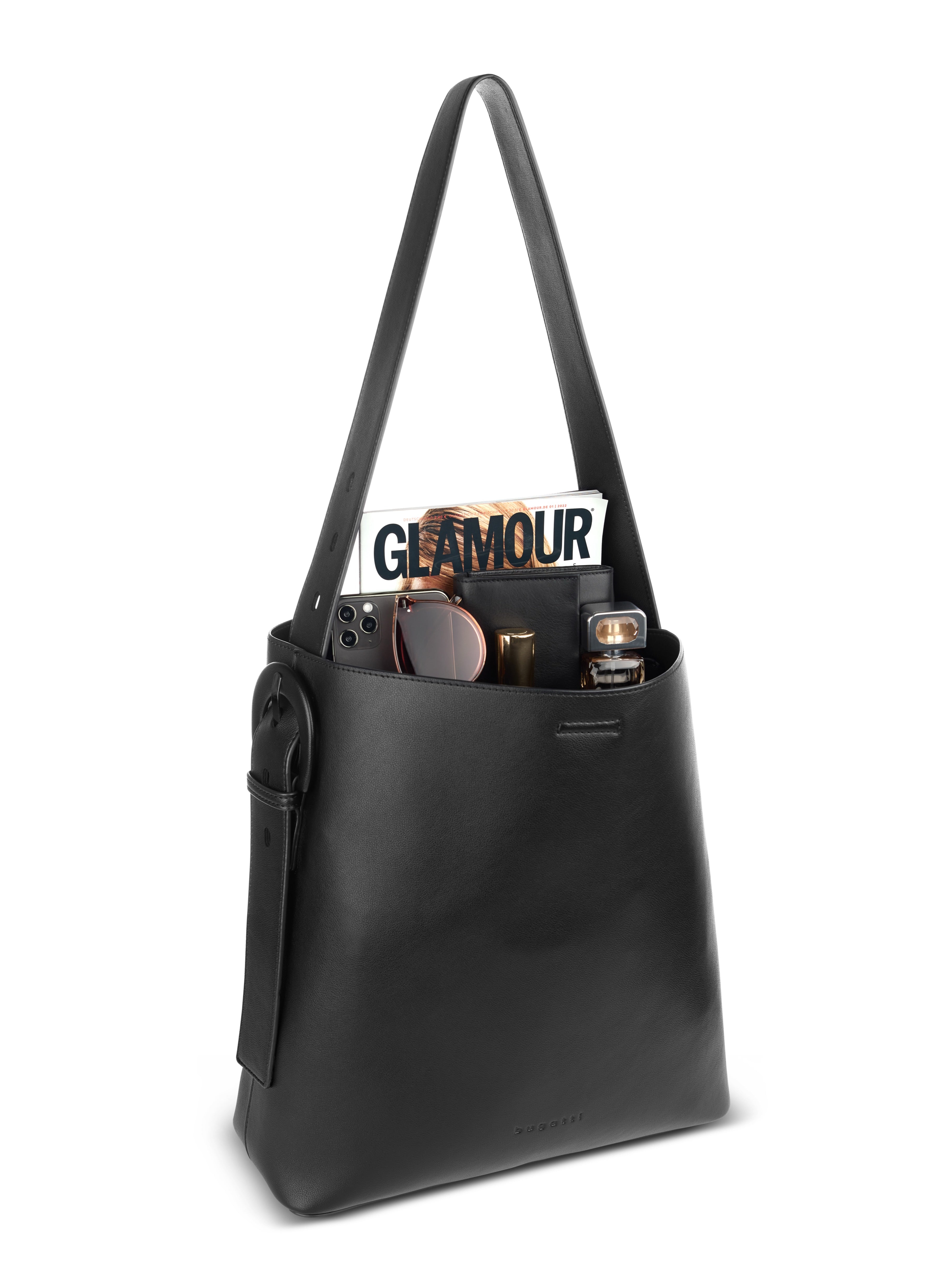 Bugatti ARIA Shopper, schwarz – Ansicht 6