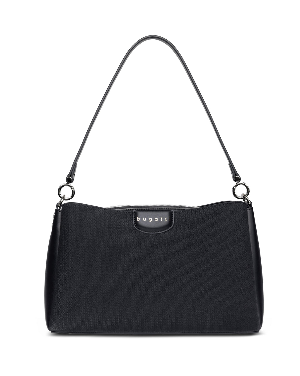 Bugatti LEAH Schultertasche M, schwarz – Ansicht 2