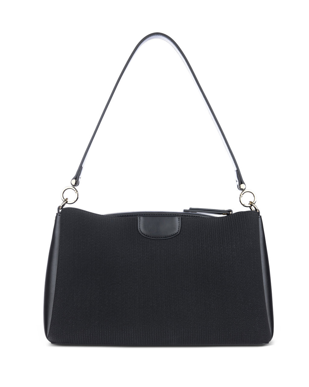 Bugatti LEAH Schultertasche M, schwarz – Ansicht 4