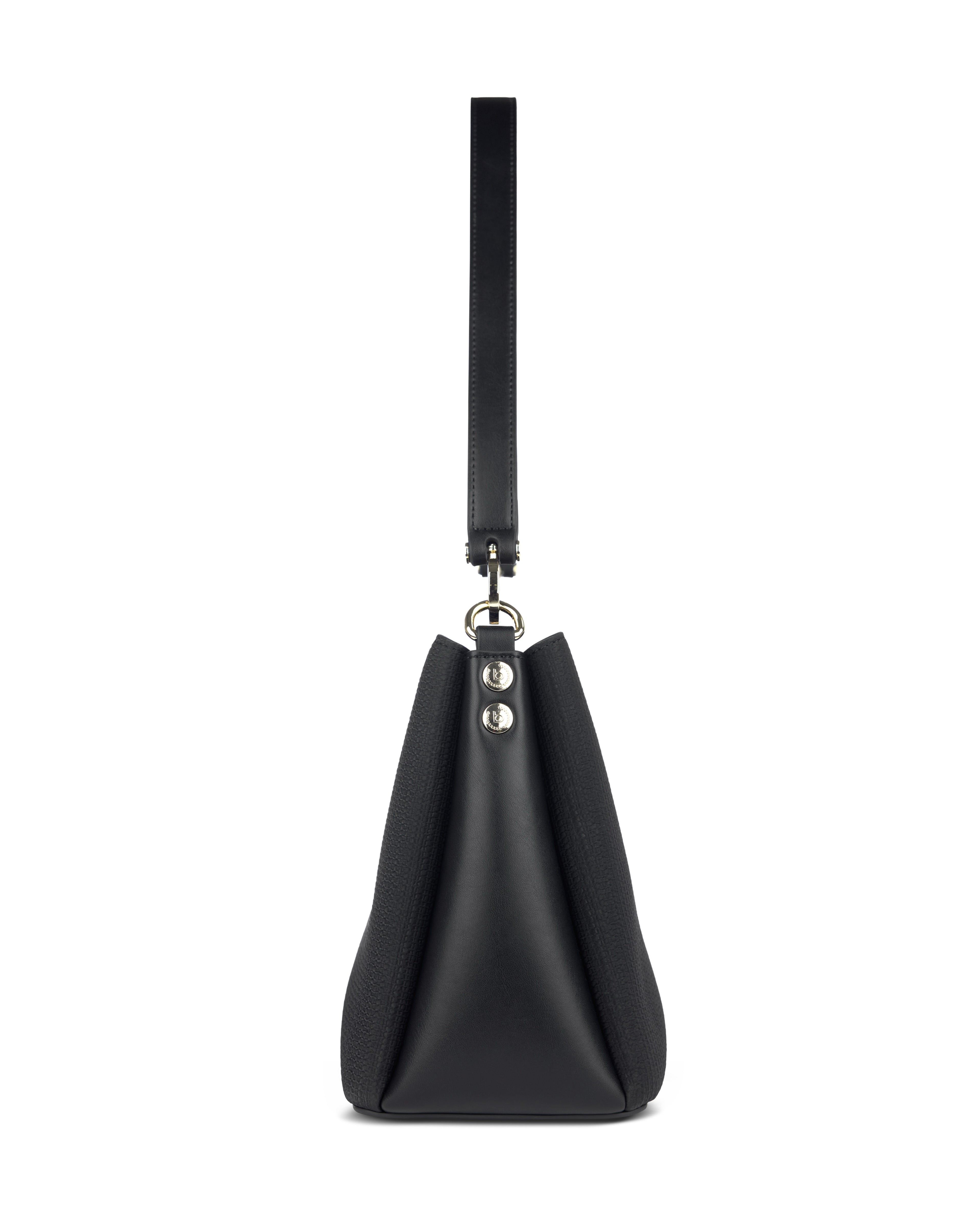 Bugatti LEAH Schultertasche M, schwarz – Ansicht 5