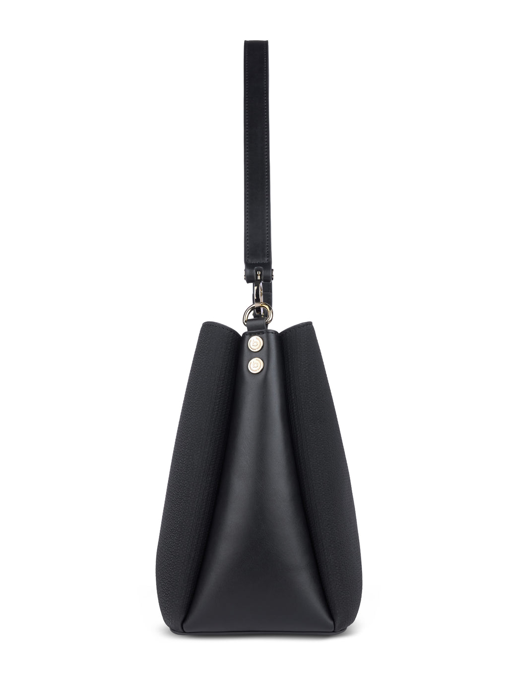 Bugatti LEAH Schultertasche L, schwarz – Ansicht 5