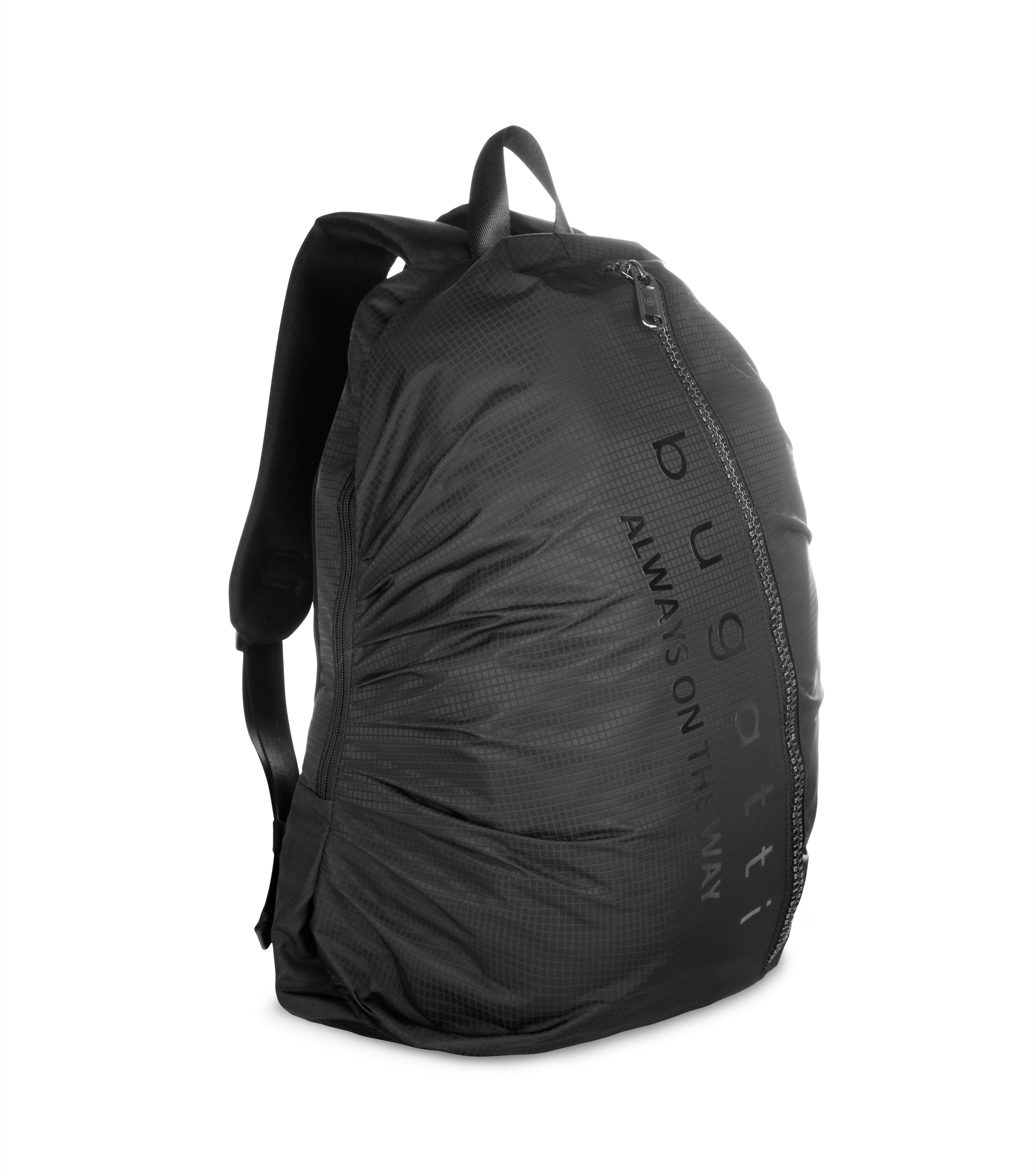 Bugatti Letter's Rucksack, schwarz – 49645401 – Ansicht 3