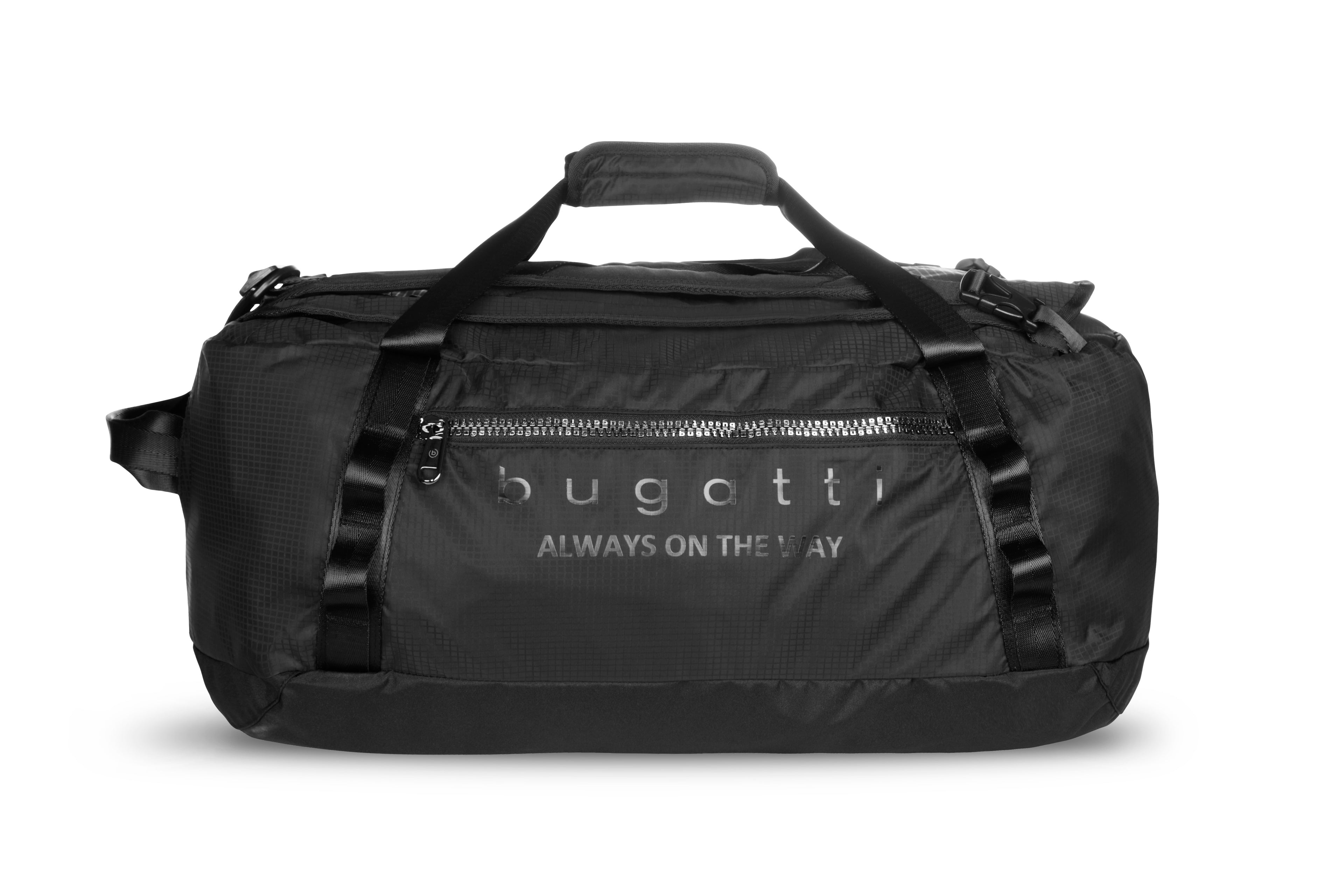 Bugatti Letter's Reisetasche 2 in 1, schwarz – Ansicht 2