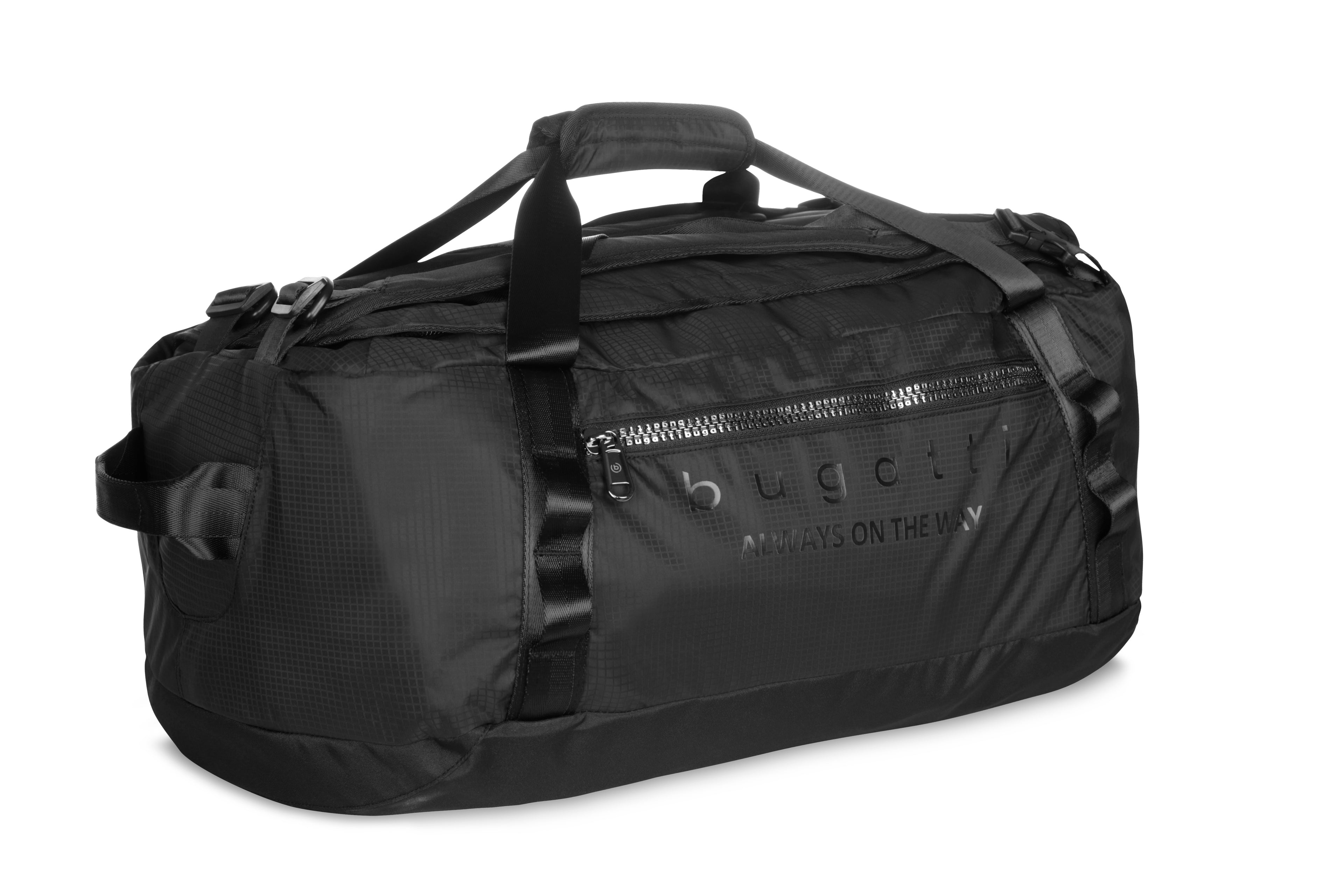 Bugatti Letter's Reisetasche 2 in 1, schwarz – Ansicht 3