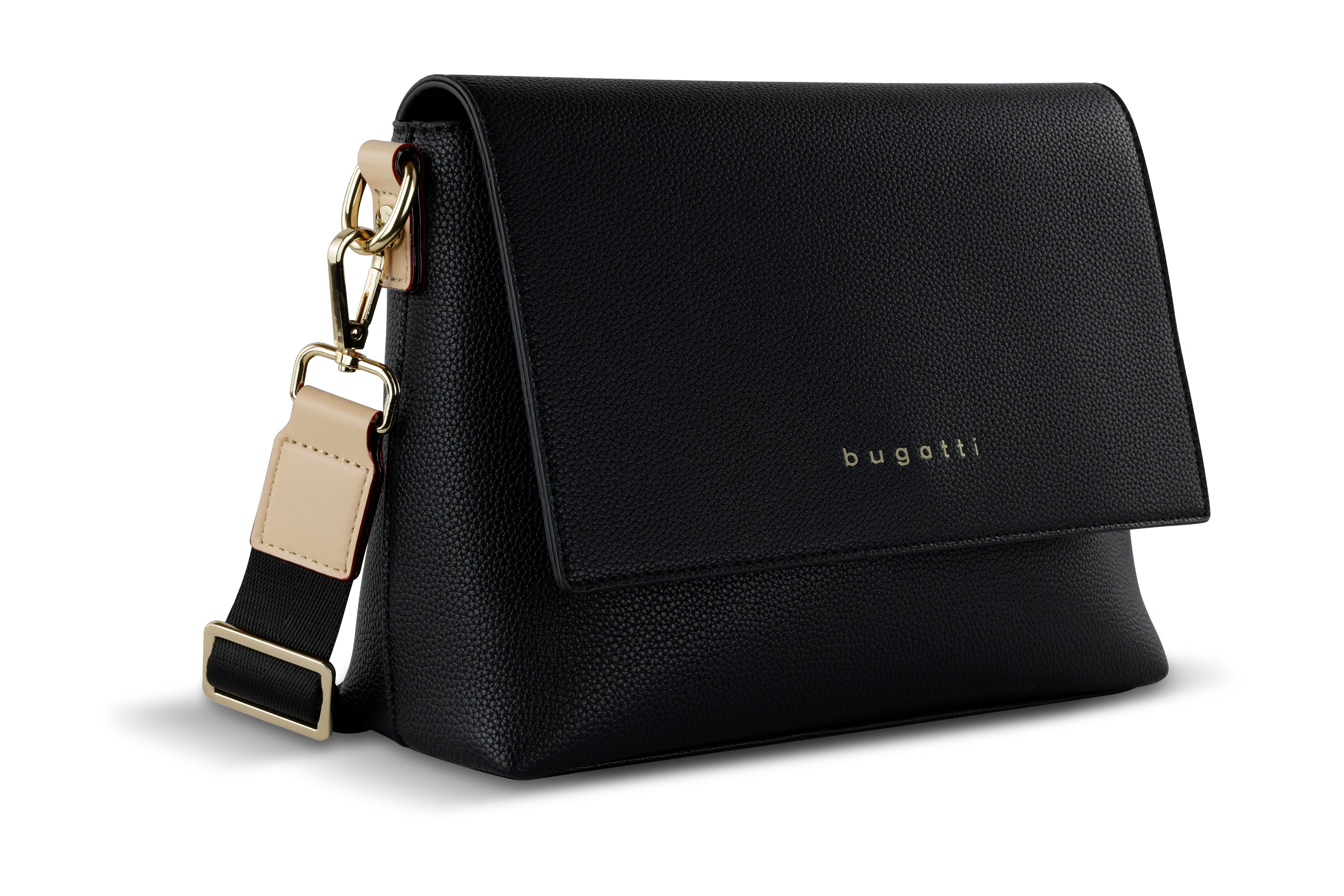 Bugatti Schultertasche Ella, Schwarz