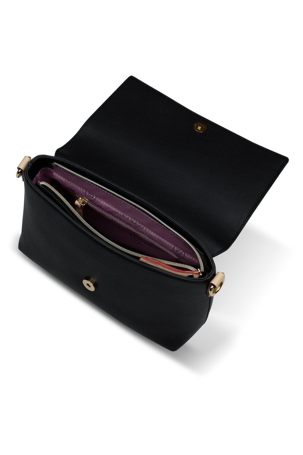 Bugatti Schultertasche Ella, Schwarz