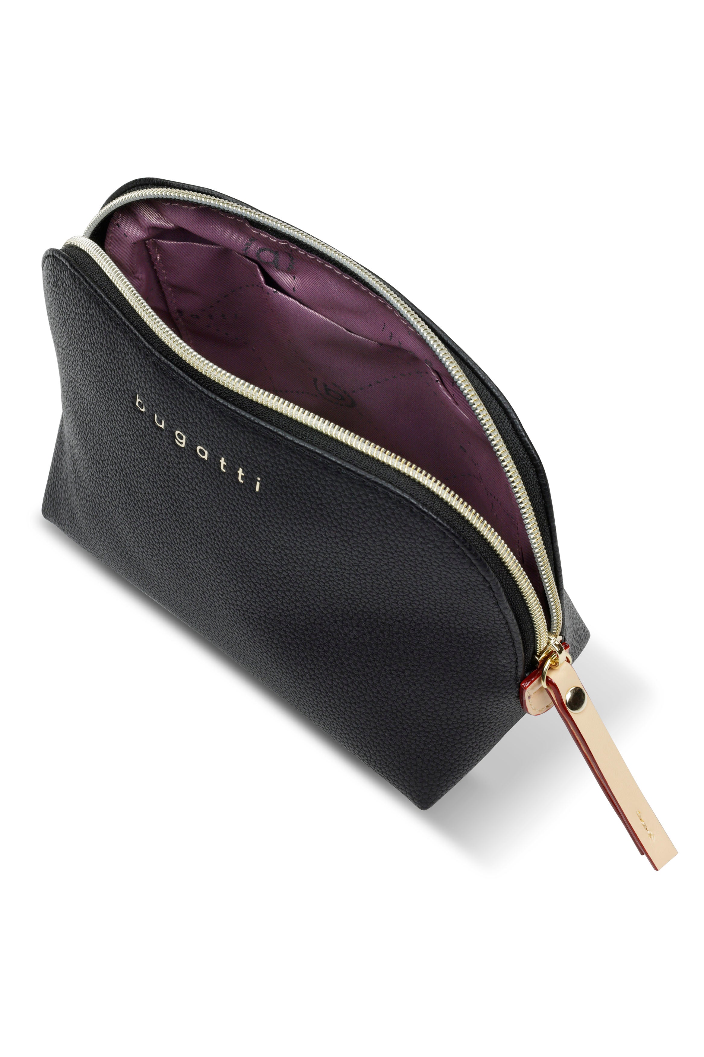 Bugatti Kosmetiktasche Ella oval, Schwarz