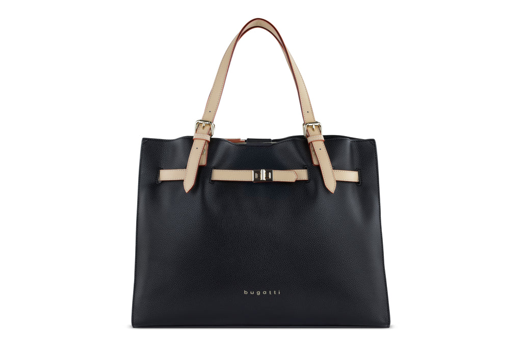Bugatti ELLA Schultertasche groß, schwarz – Ansicht 2