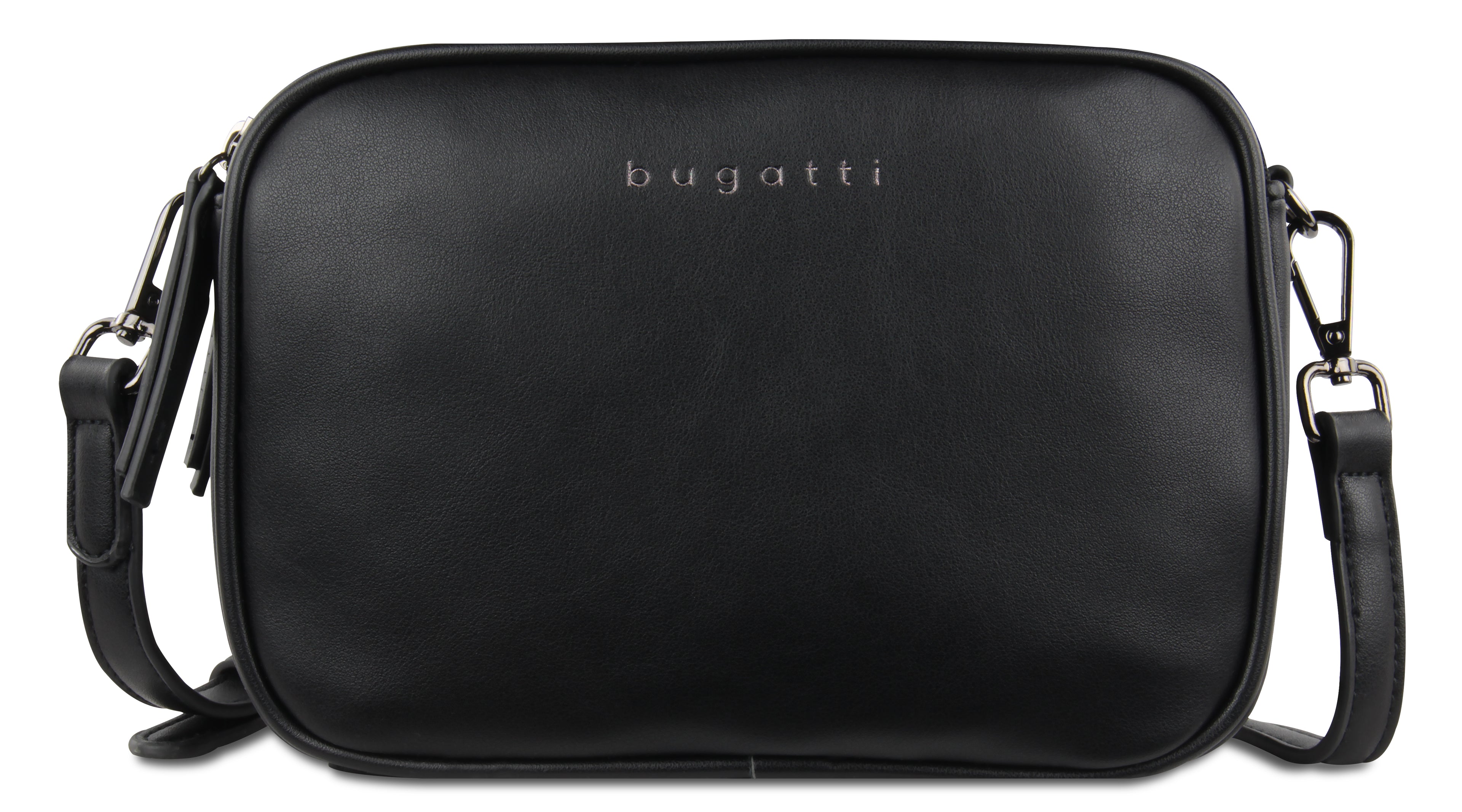 Bugatti Almata Schultertasche, schwarz – Ansicht 2