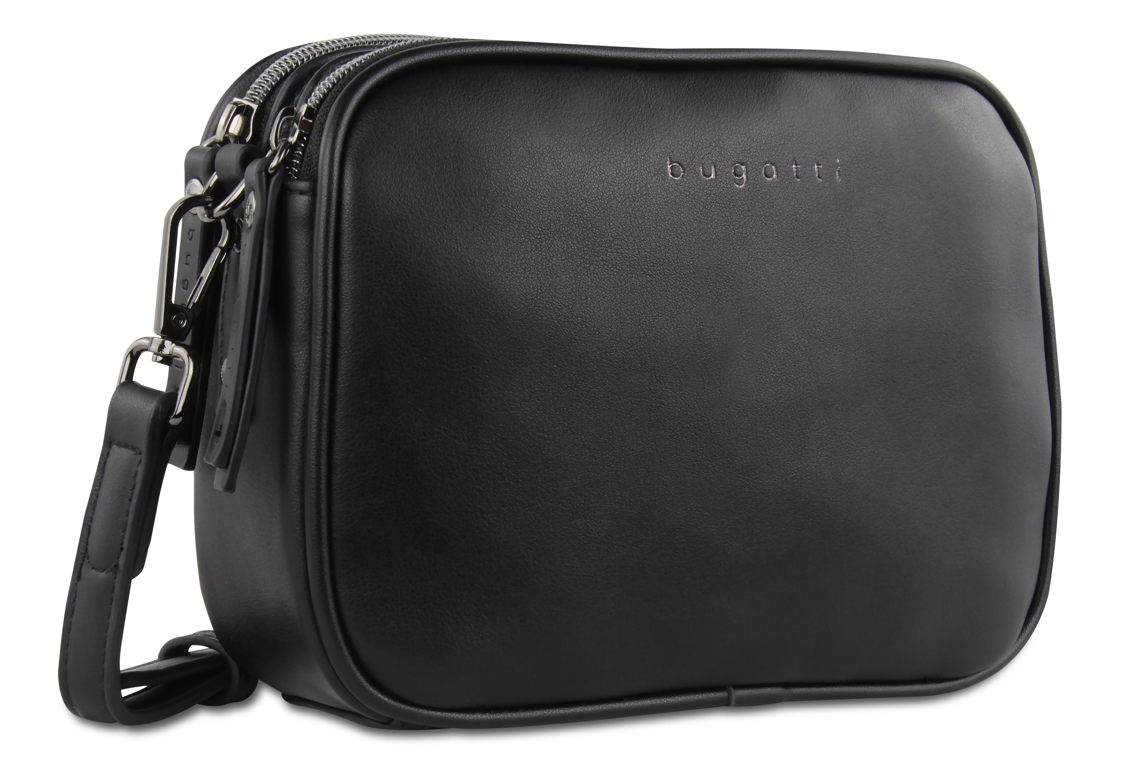 Bugatti Almata Schultertasche, schwarz – Ansicht 3