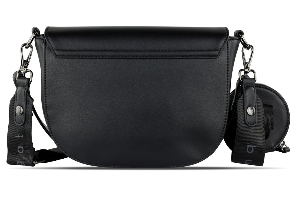 Bugatti Almata Schultertasche M, schwarz – 49665801 – Ansicht 5