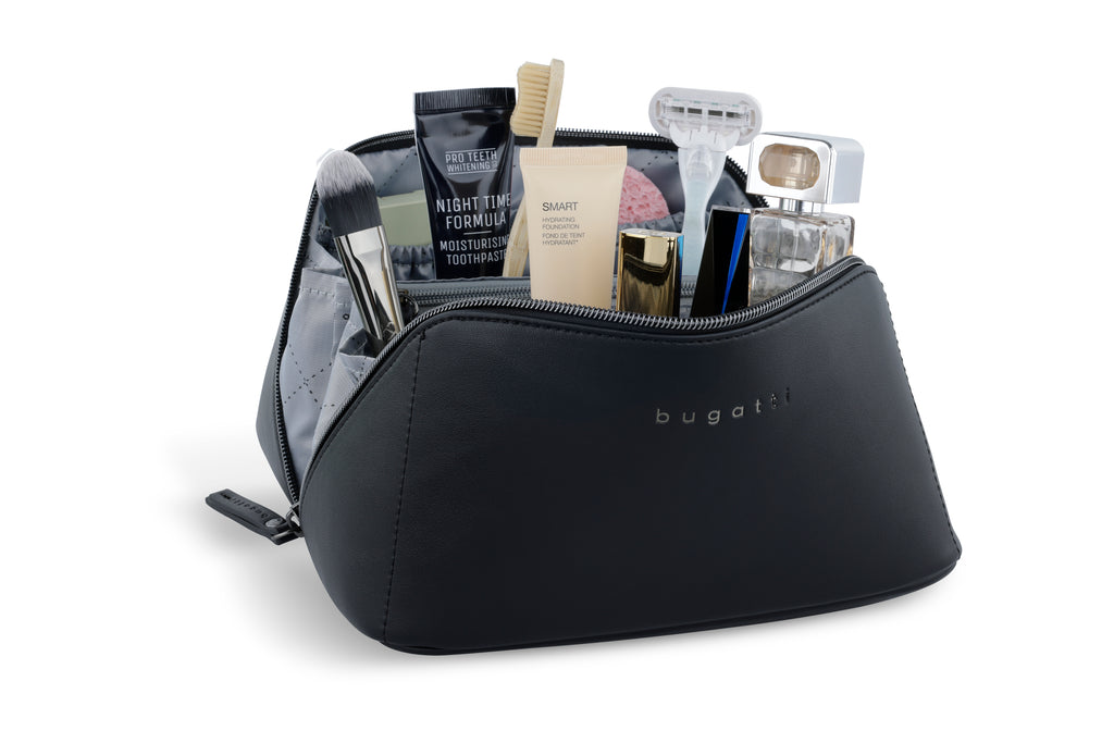 Bugatti Kulturbeutel Almata Make Up Tasche, Schwarz