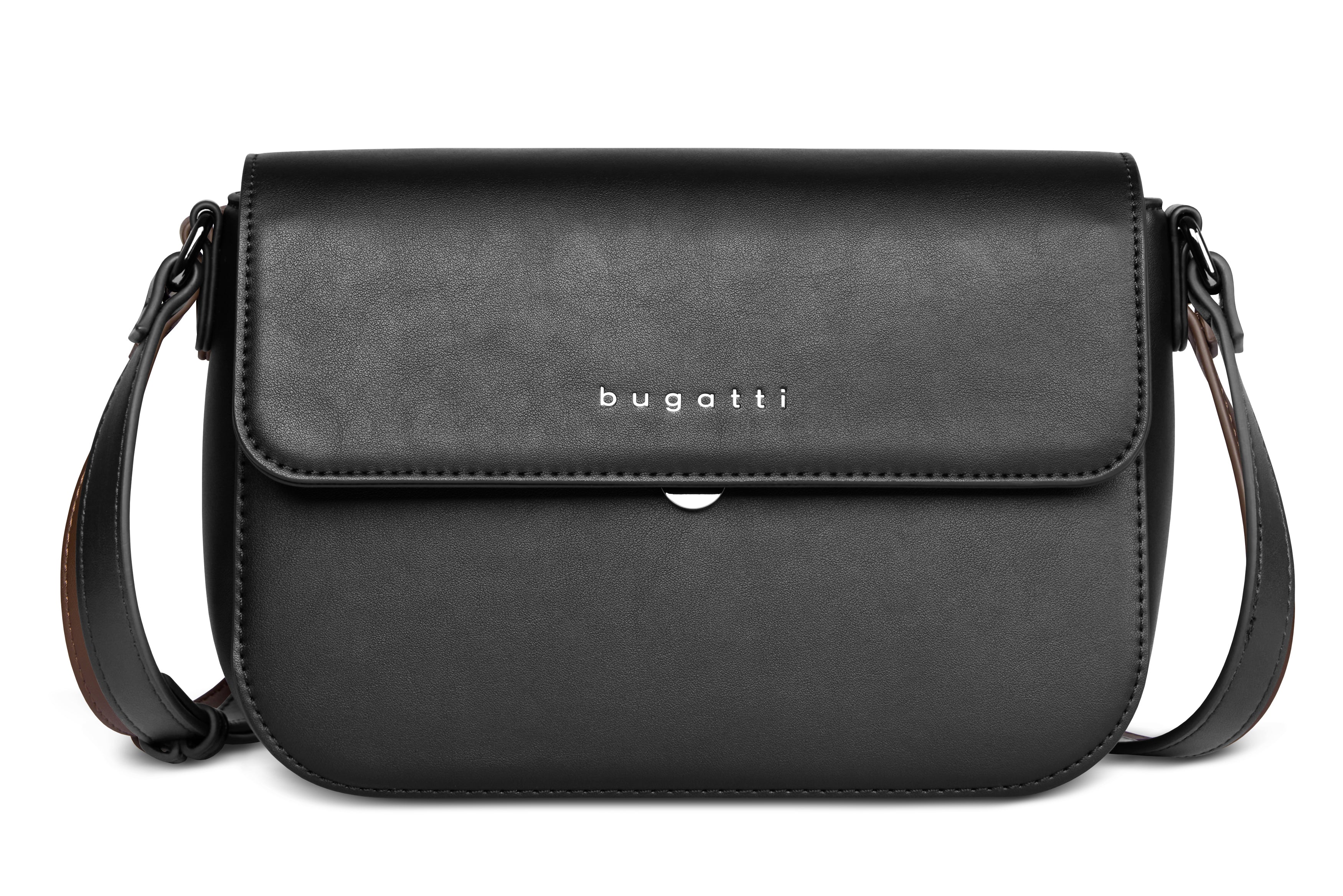 Bugatti Almata Schultertasche M, schwarz – 49666301 – Ansicht 2