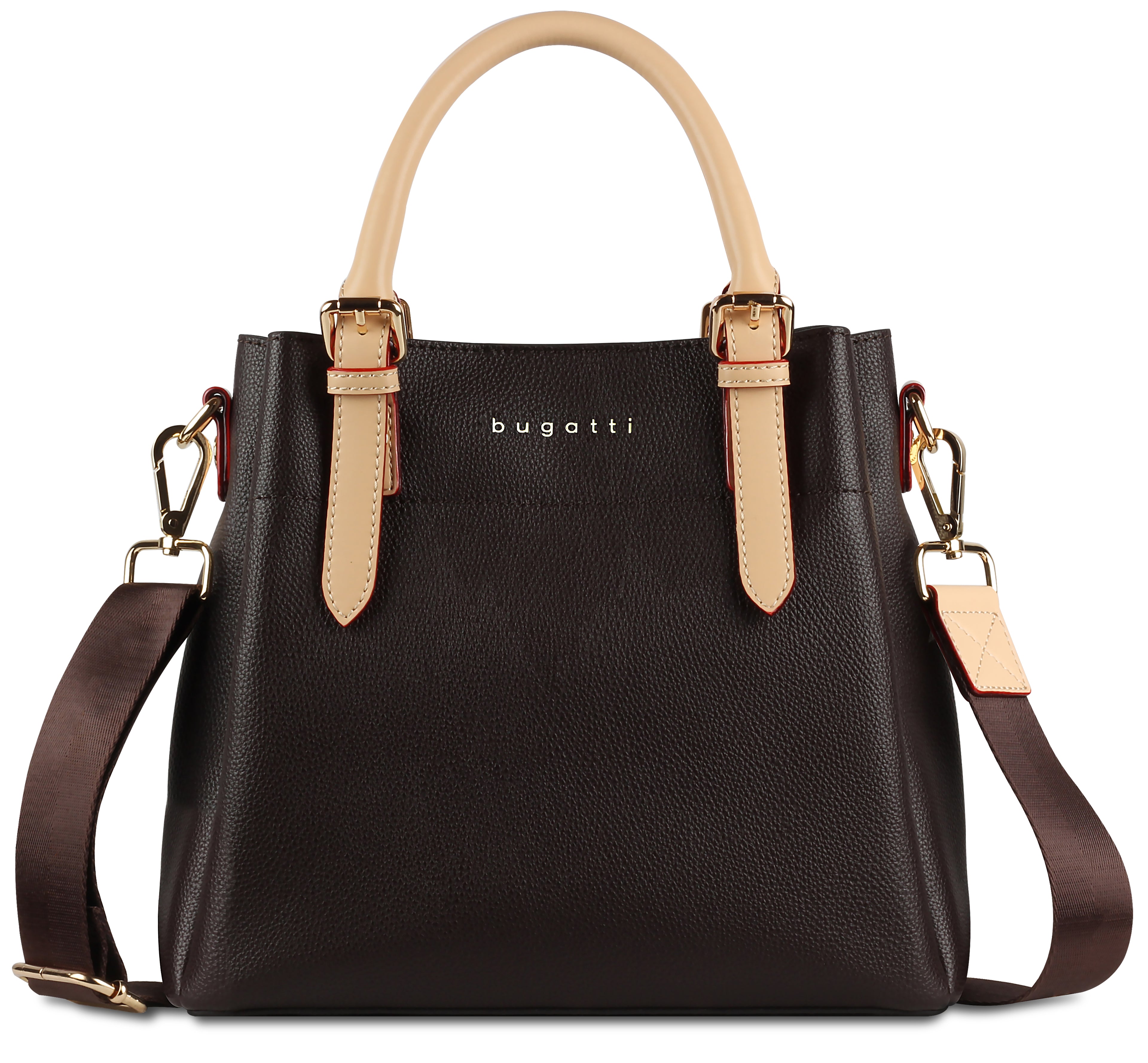 Bugatti Ella Kurzgrifftasche M, dunkelbraun – Ansicht 2