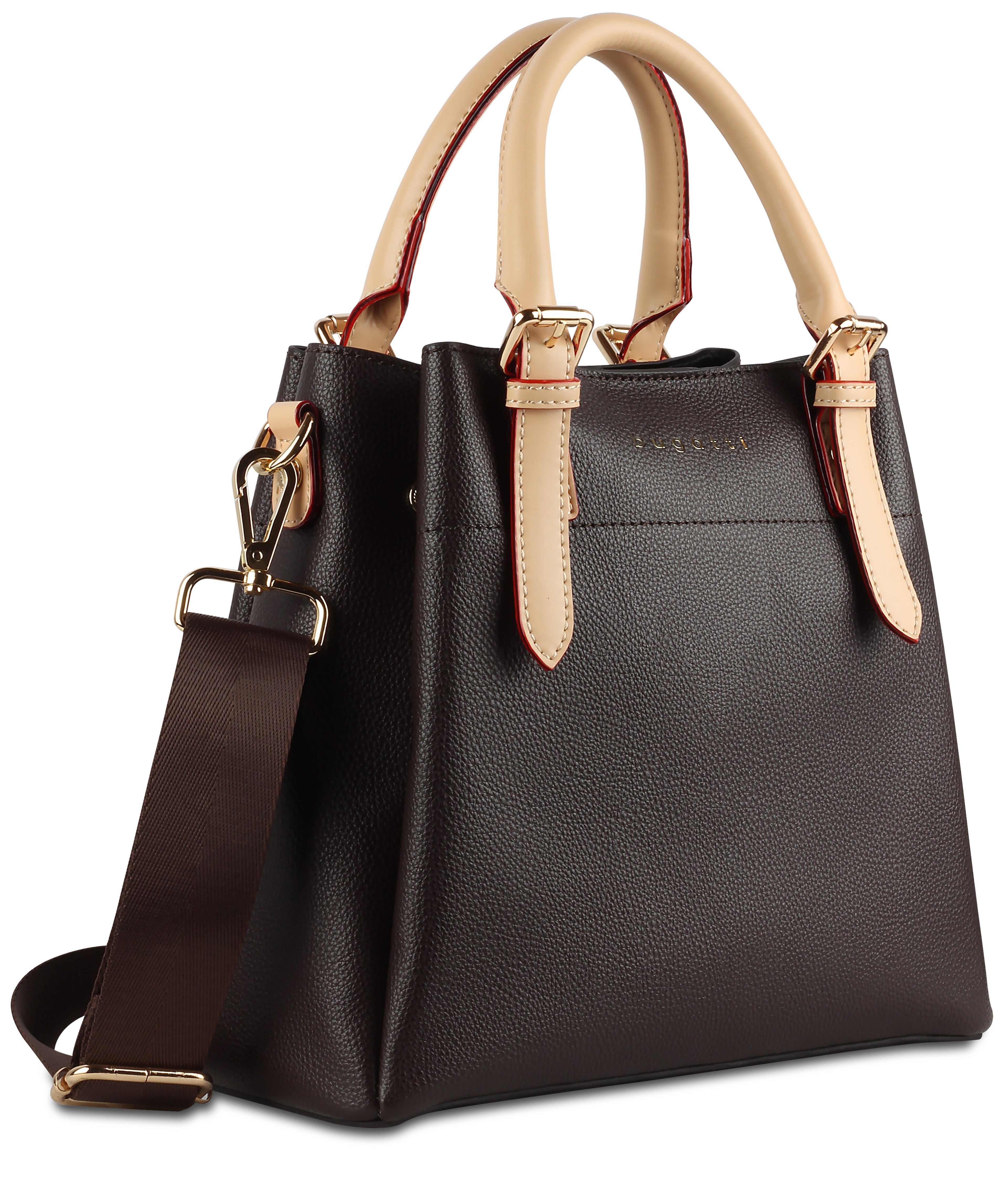 Bugatti Ella Kurzgrifftasche M, dunkelbraun – Ansicht 3