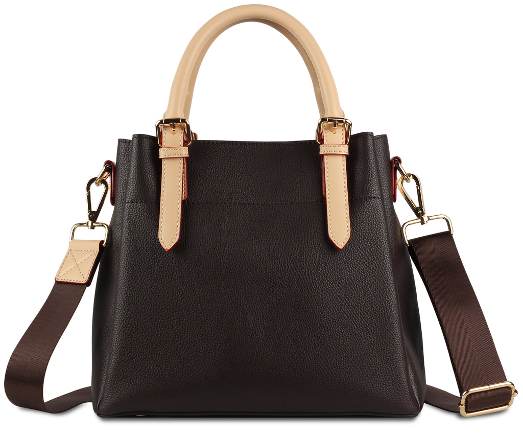 Bugatti Ella Kurzgrifftasche M, dunkelbraun – Ansicht 4