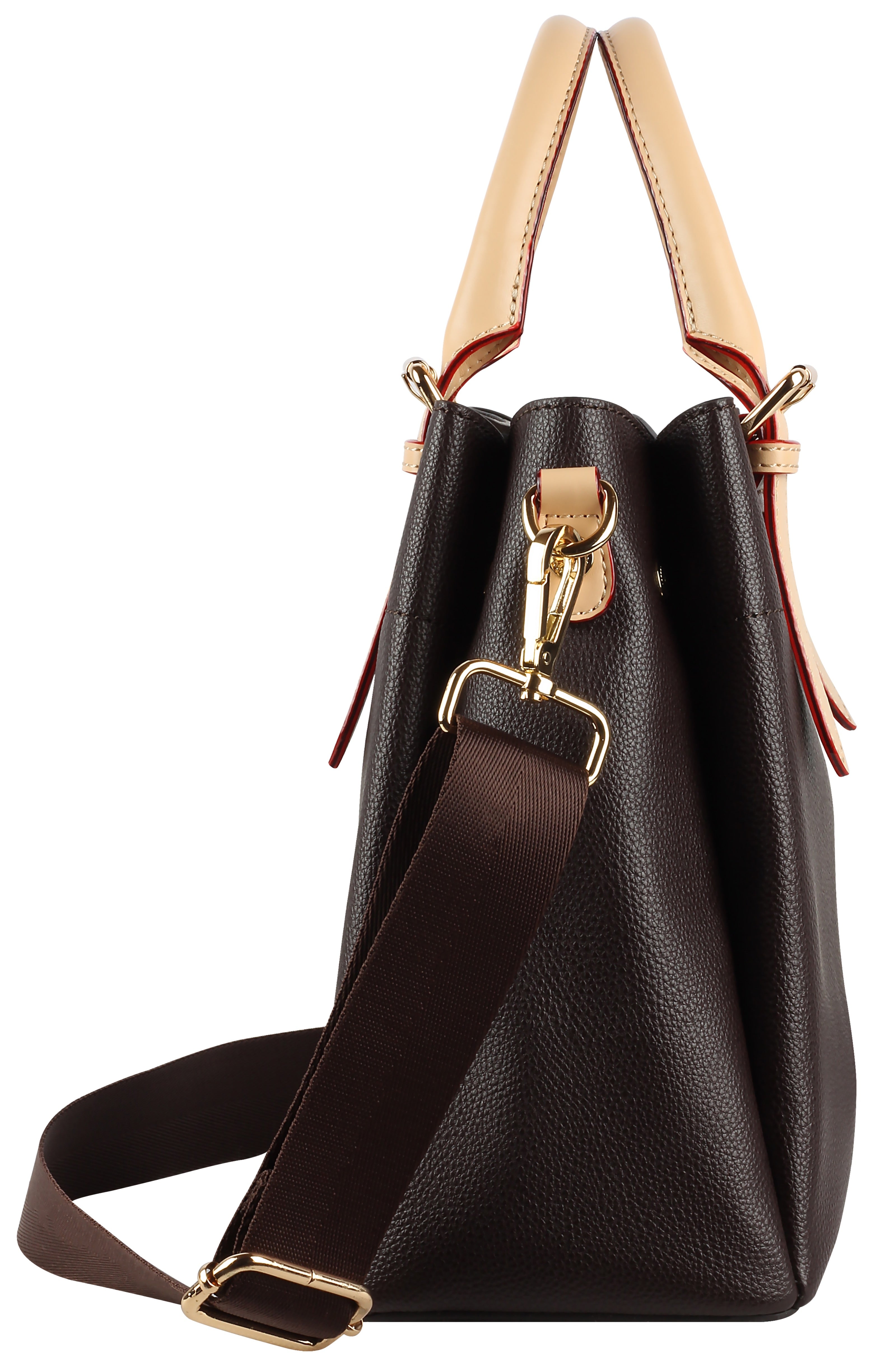 Bugatti Ella Kurzgrifftasche M, dunkelbraun – Ansicht 5