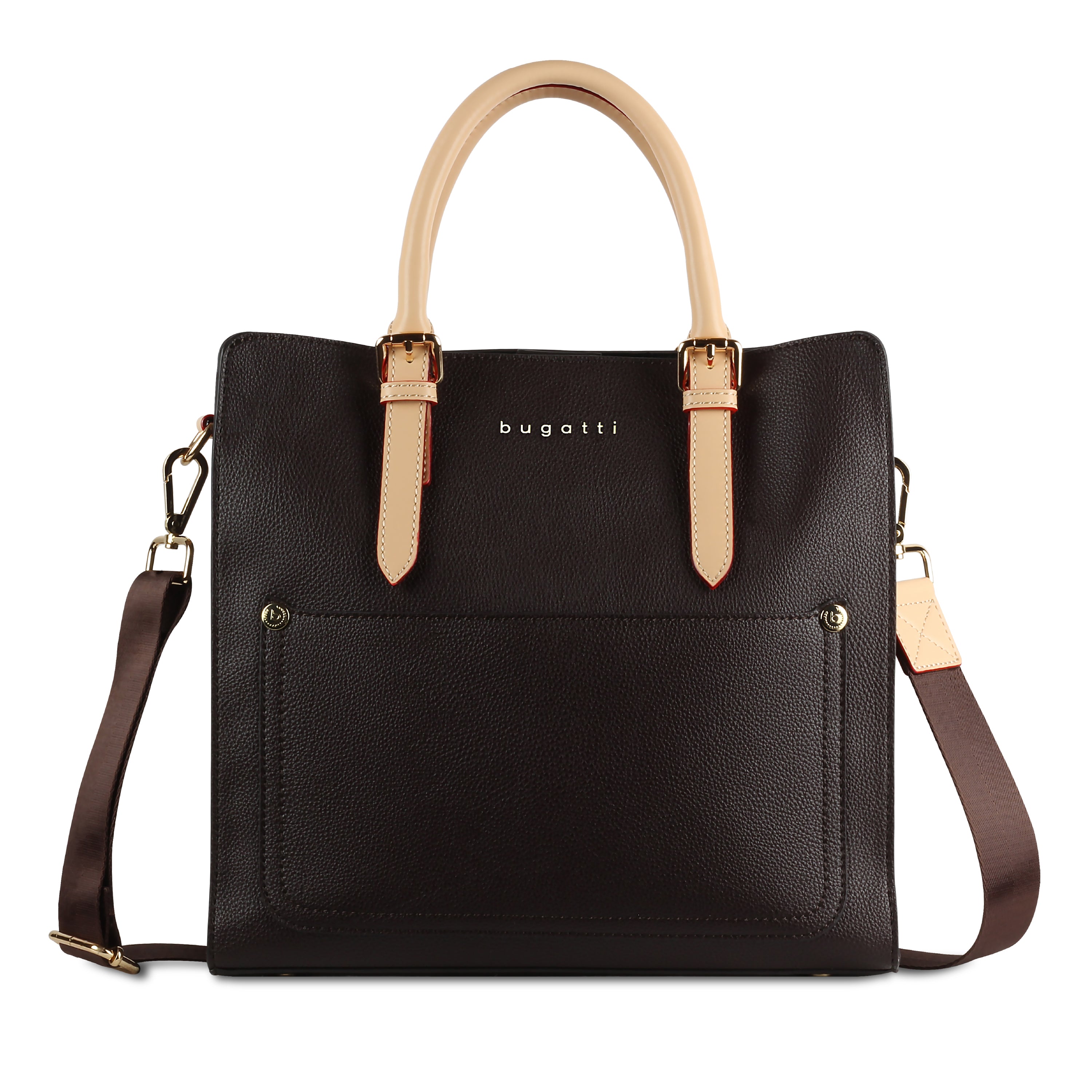 Bugatti Ella Kurzgrifftasche L, dunkelbraun – Ansicht 2