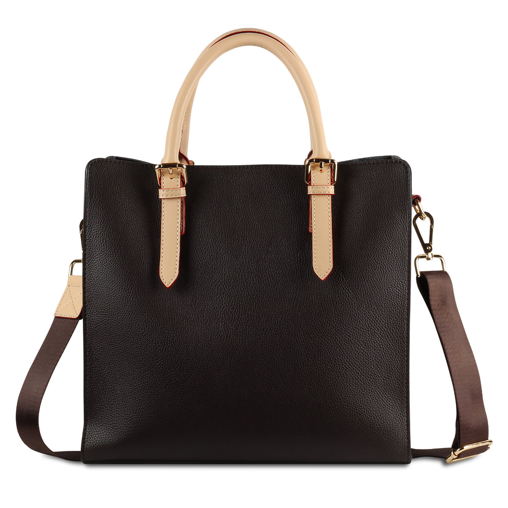 Bugatti Ella Kurzgrifftasche L, dunkelbraun – Ansicht 4