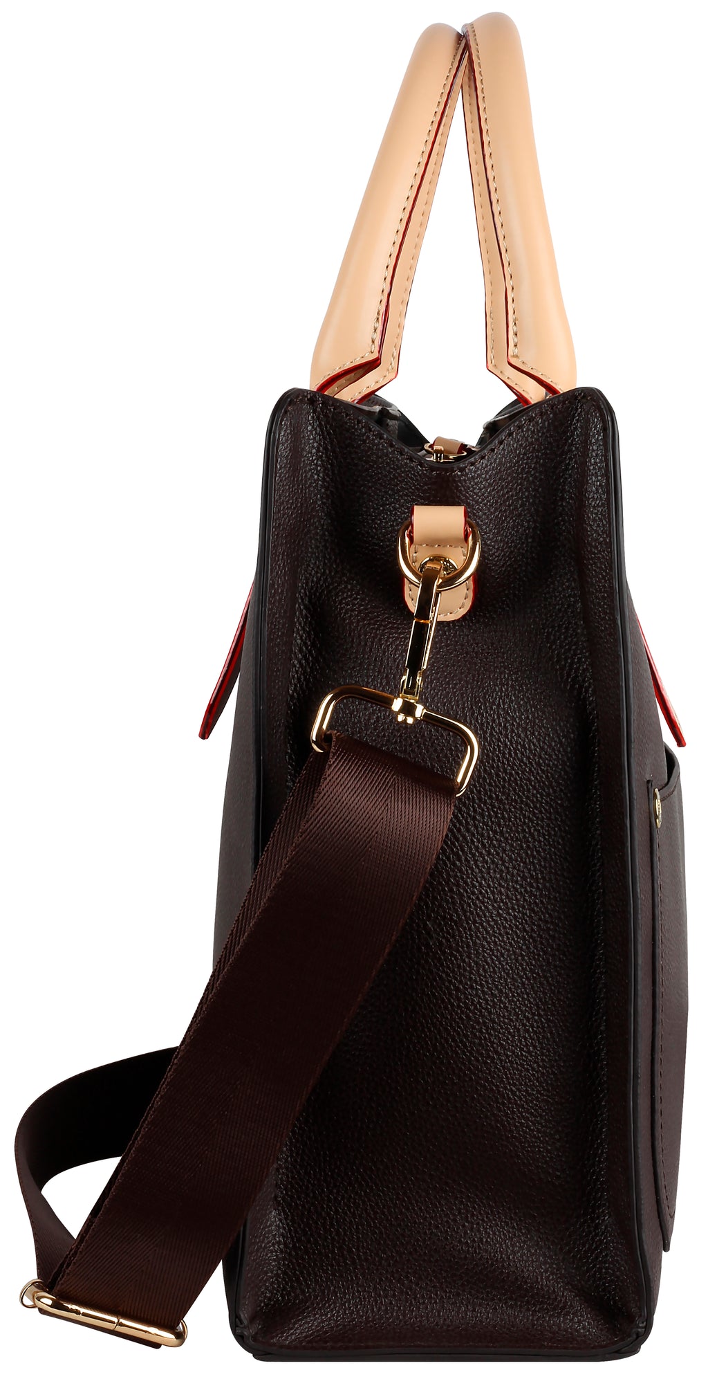 Bugatti Ella Kurzgrifftasche L, dunkelbraun – Ansicht 5