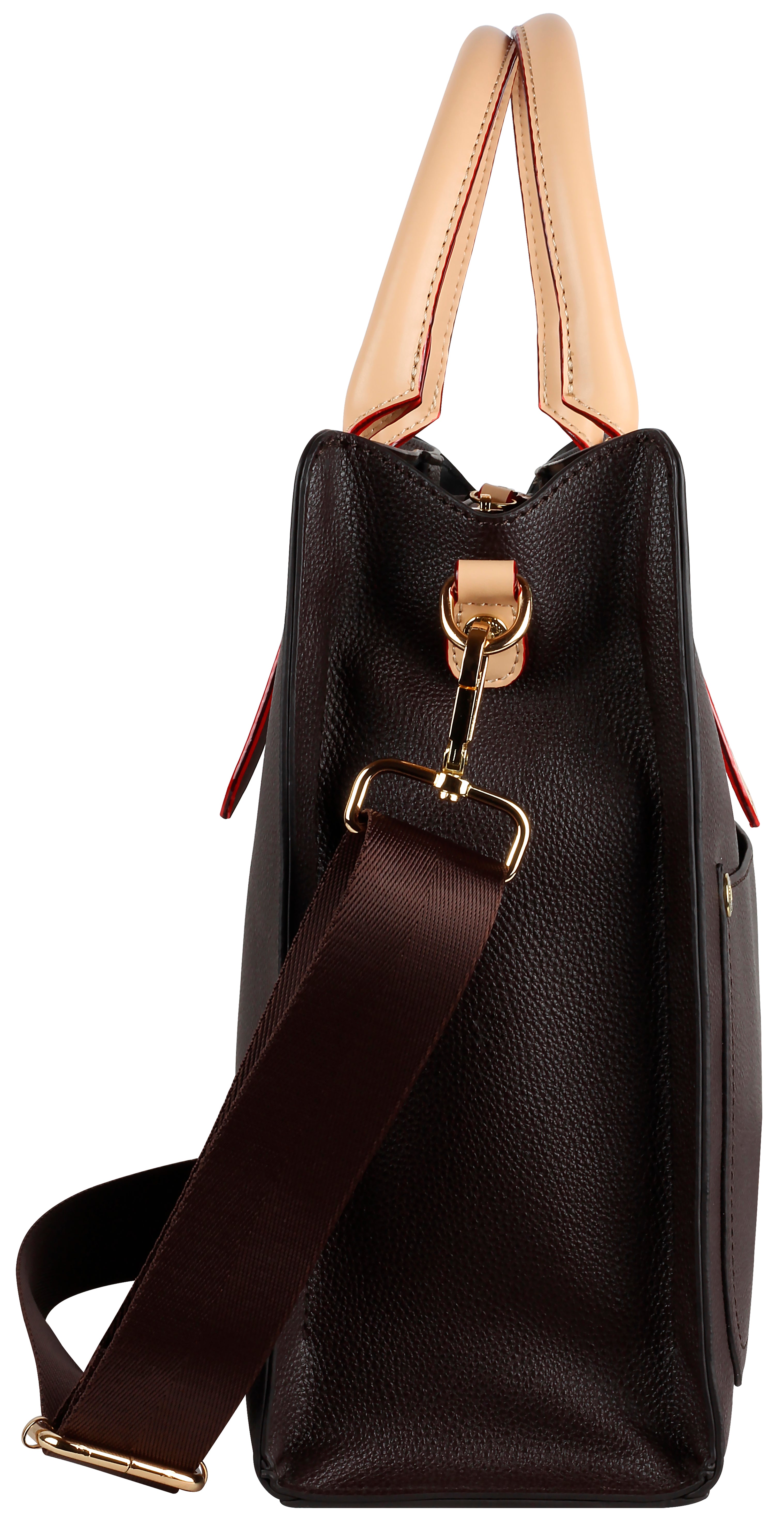 Bugatti Ella Kurzgrifftasche L, dunkelbraun – Ansicht 5